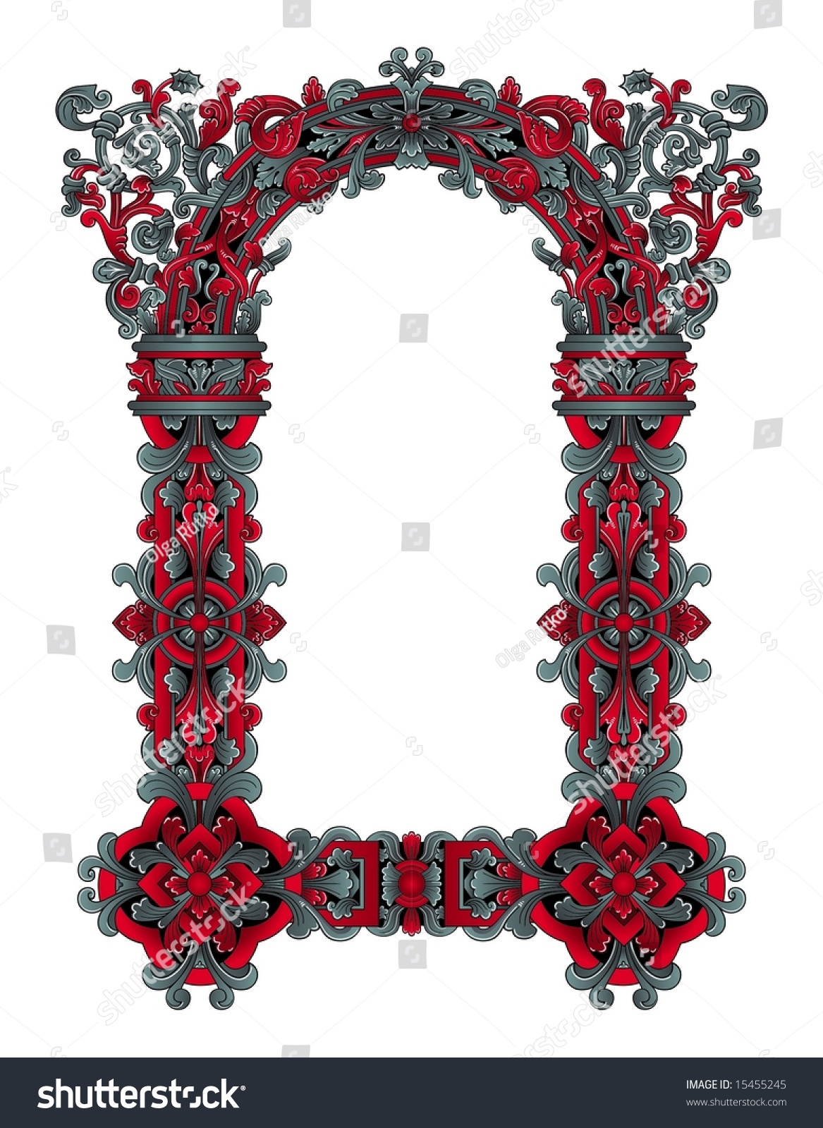 Fantasy Frame Vector Stock Vector 15455245 - Shutterstock