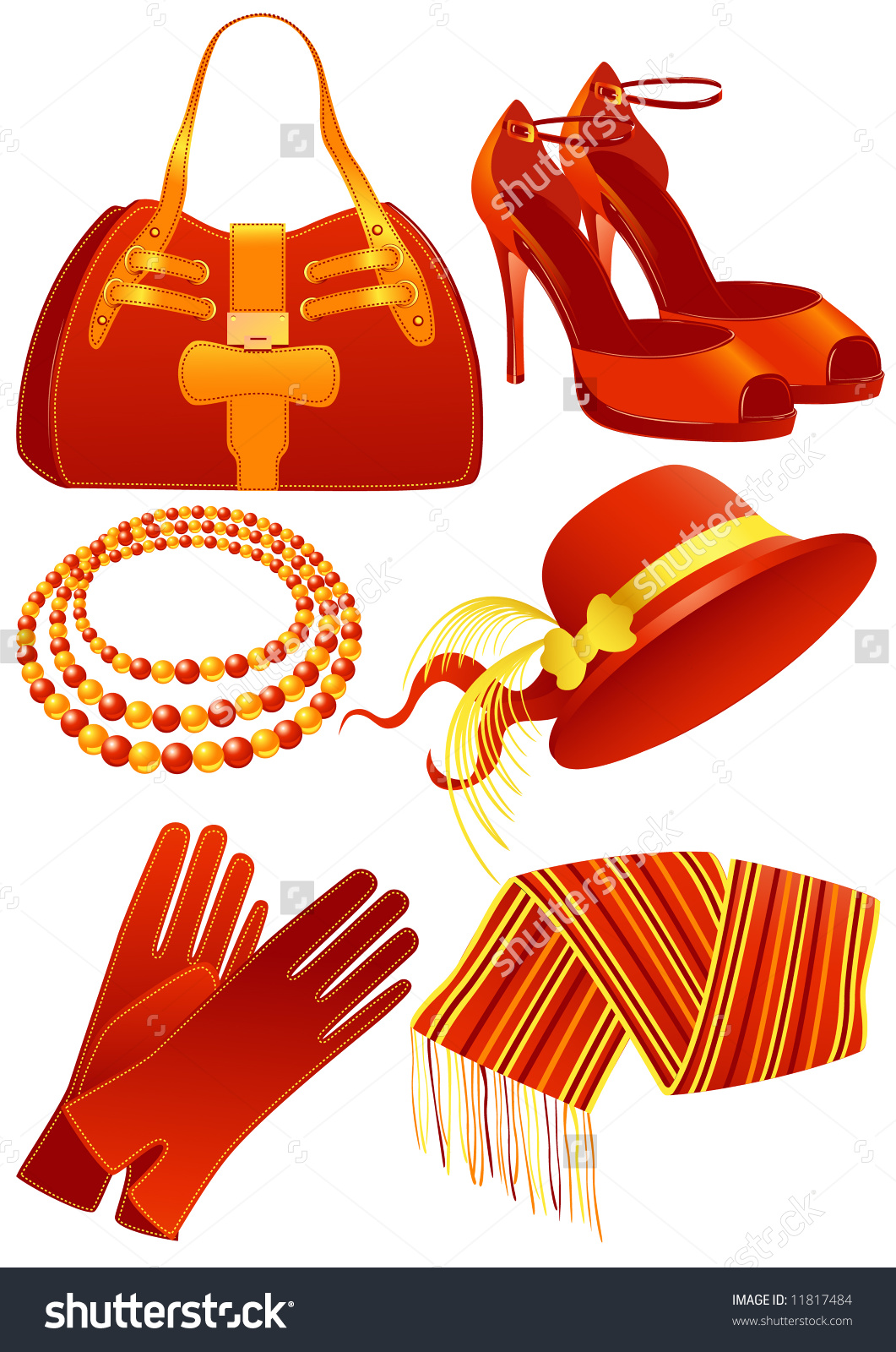 fashion illustration vector file fashion objects color vector illustration eps file fashion illustration vector file fashion objects color vector illustration eps file