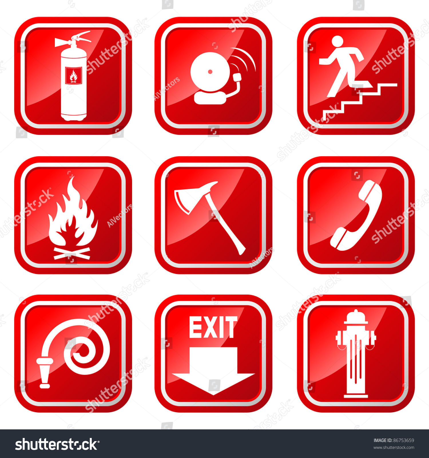 clipart fire signs - photo #49