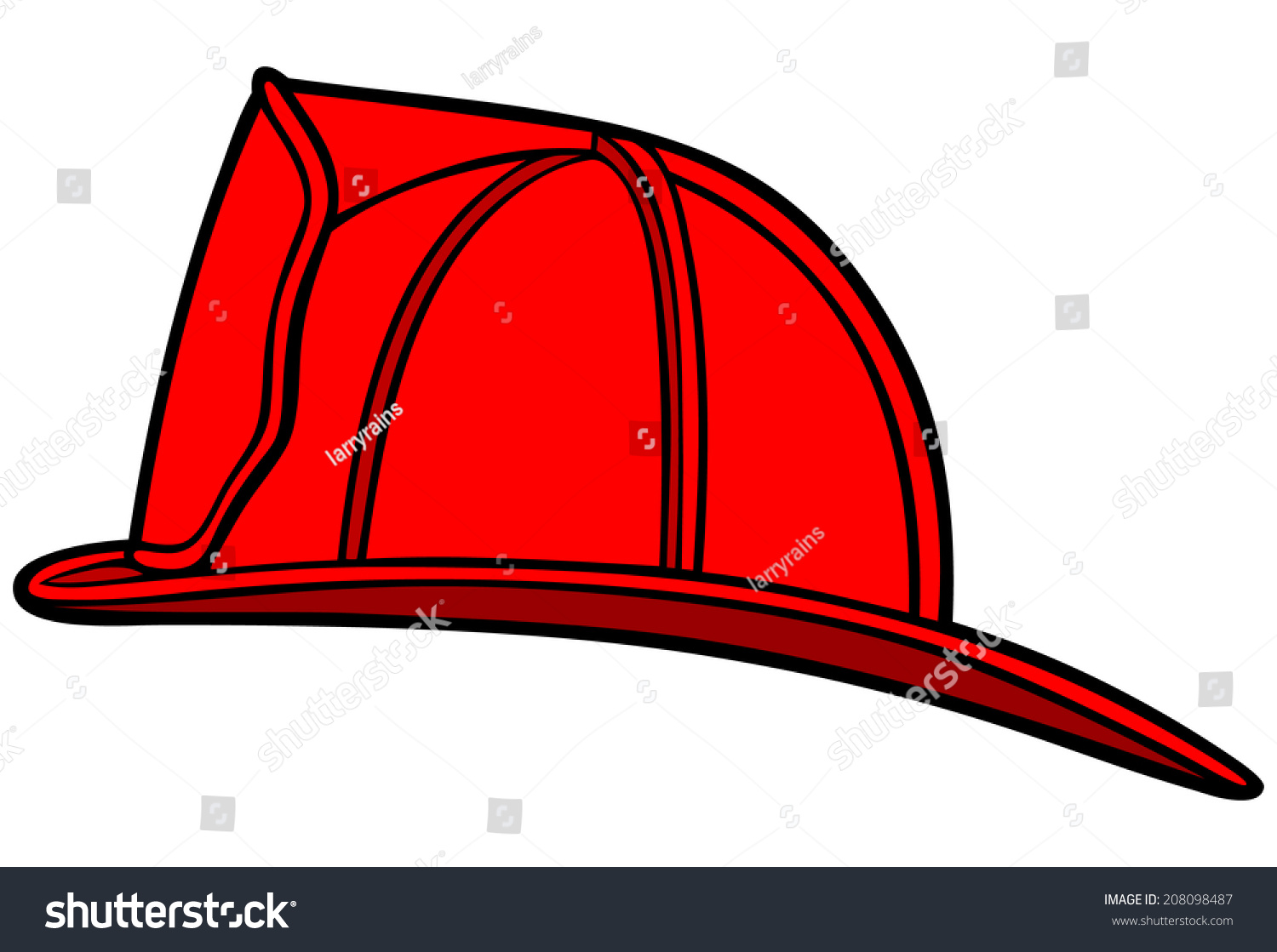 fireman hat clipart - photo #49