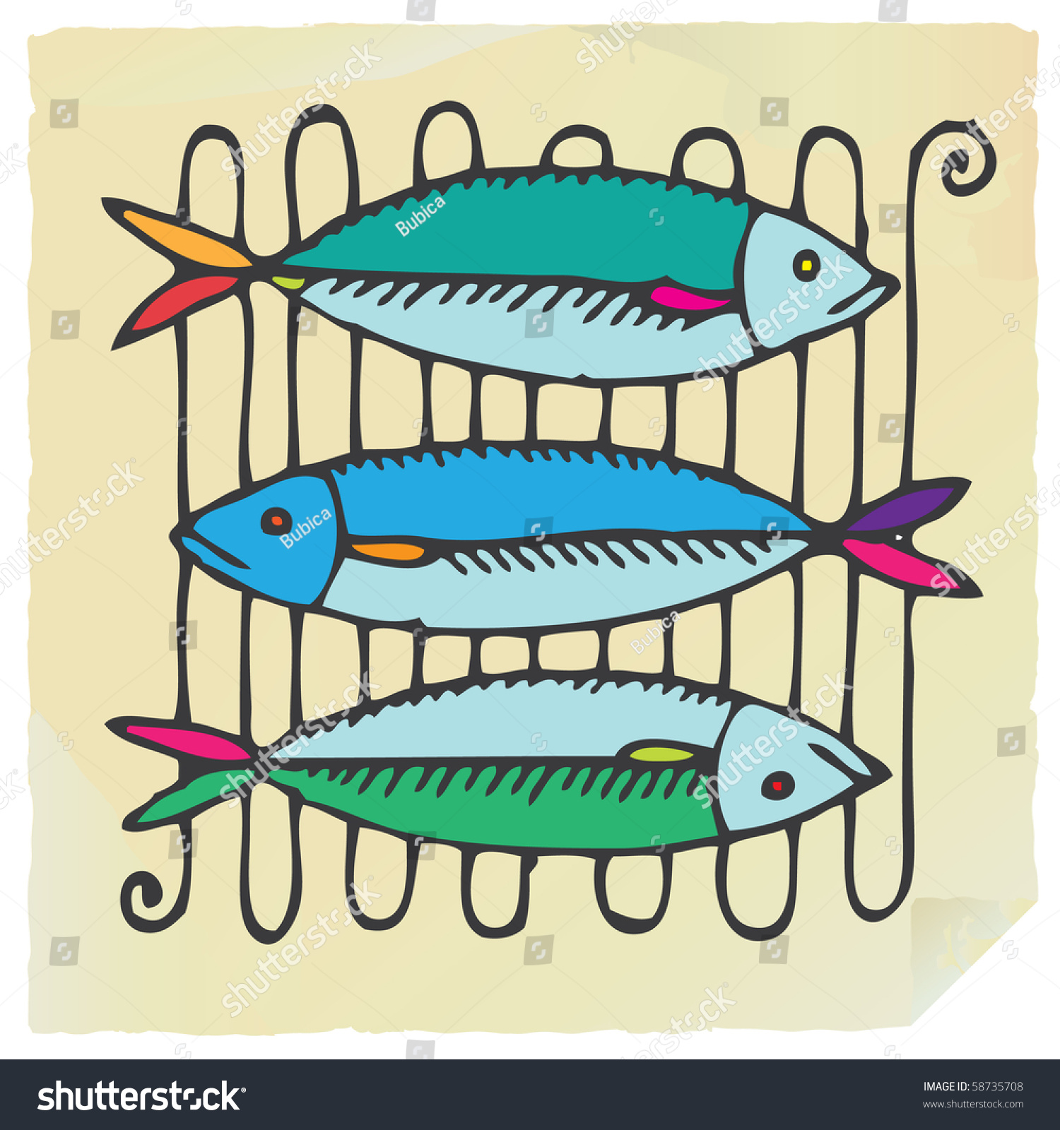 clipart grilled fish - photo #13