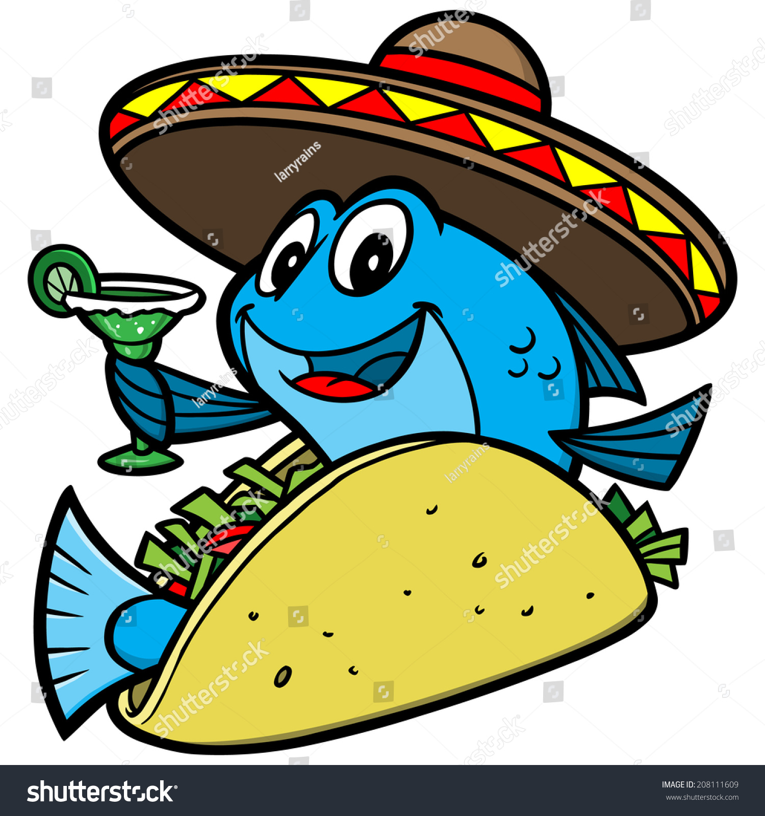 fish taco clipart - photo #2