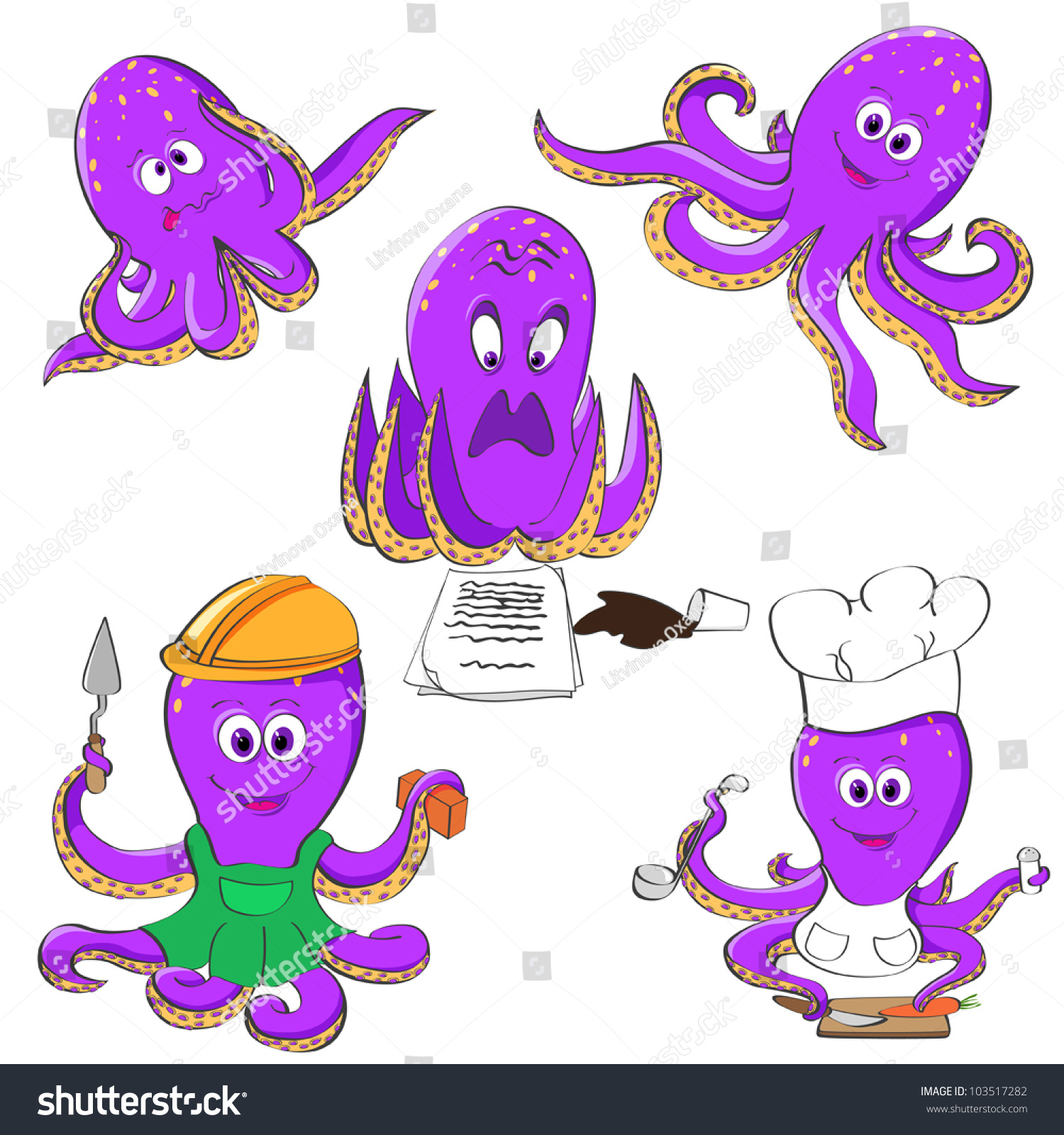 mood changing octopuses