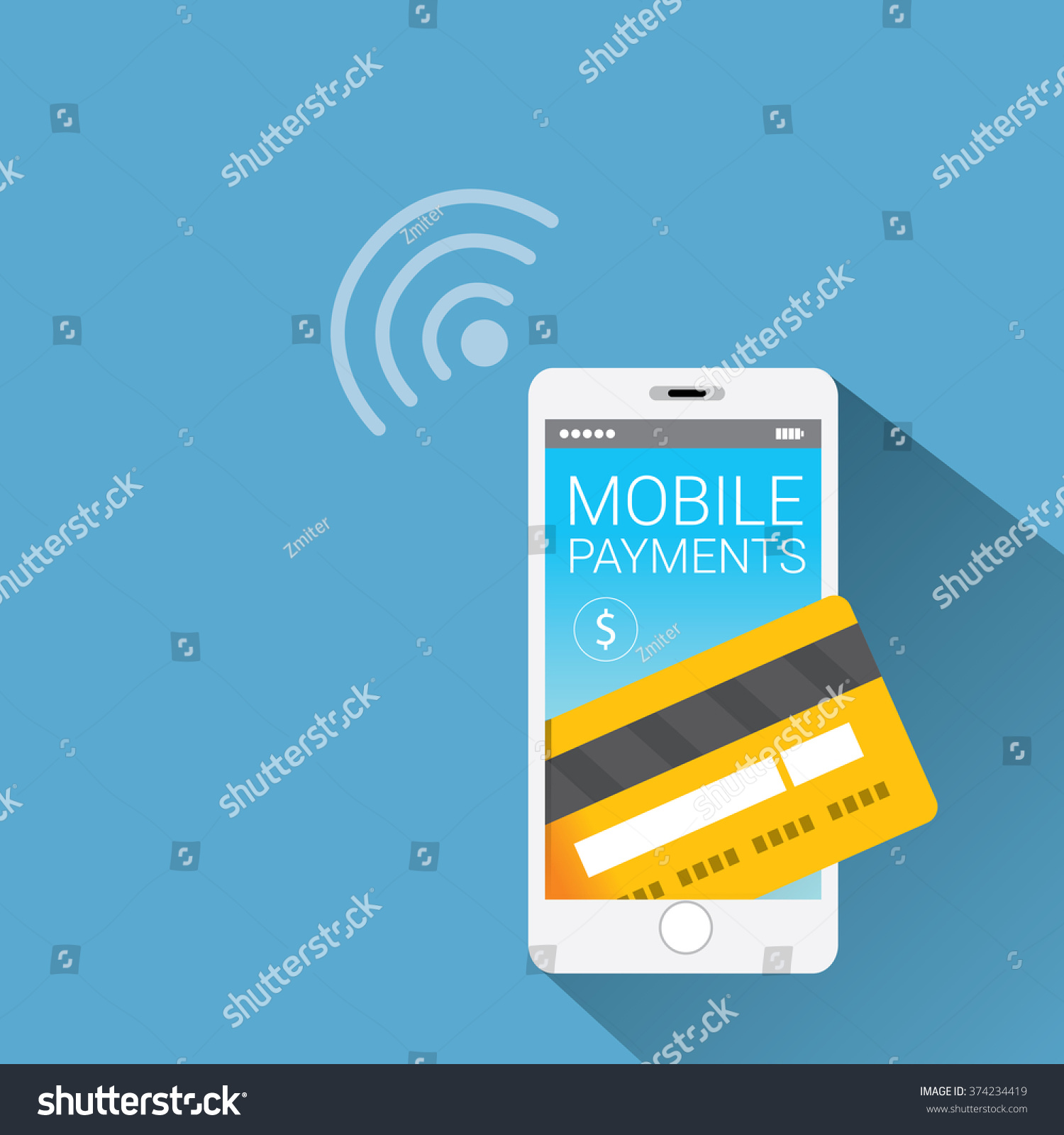 Flat design style vector illustration of modern smartphone with processing of mobile payments from credit card on the screen Internet banking concept wireless money transfer Flat design style vector illustration of modern smartphone with processing of mobile payments from credit card on the screen Internet banking concept wireless money transfer