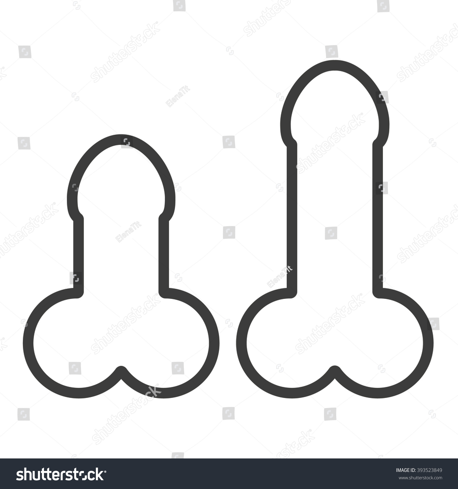 Outline Of Penis 82