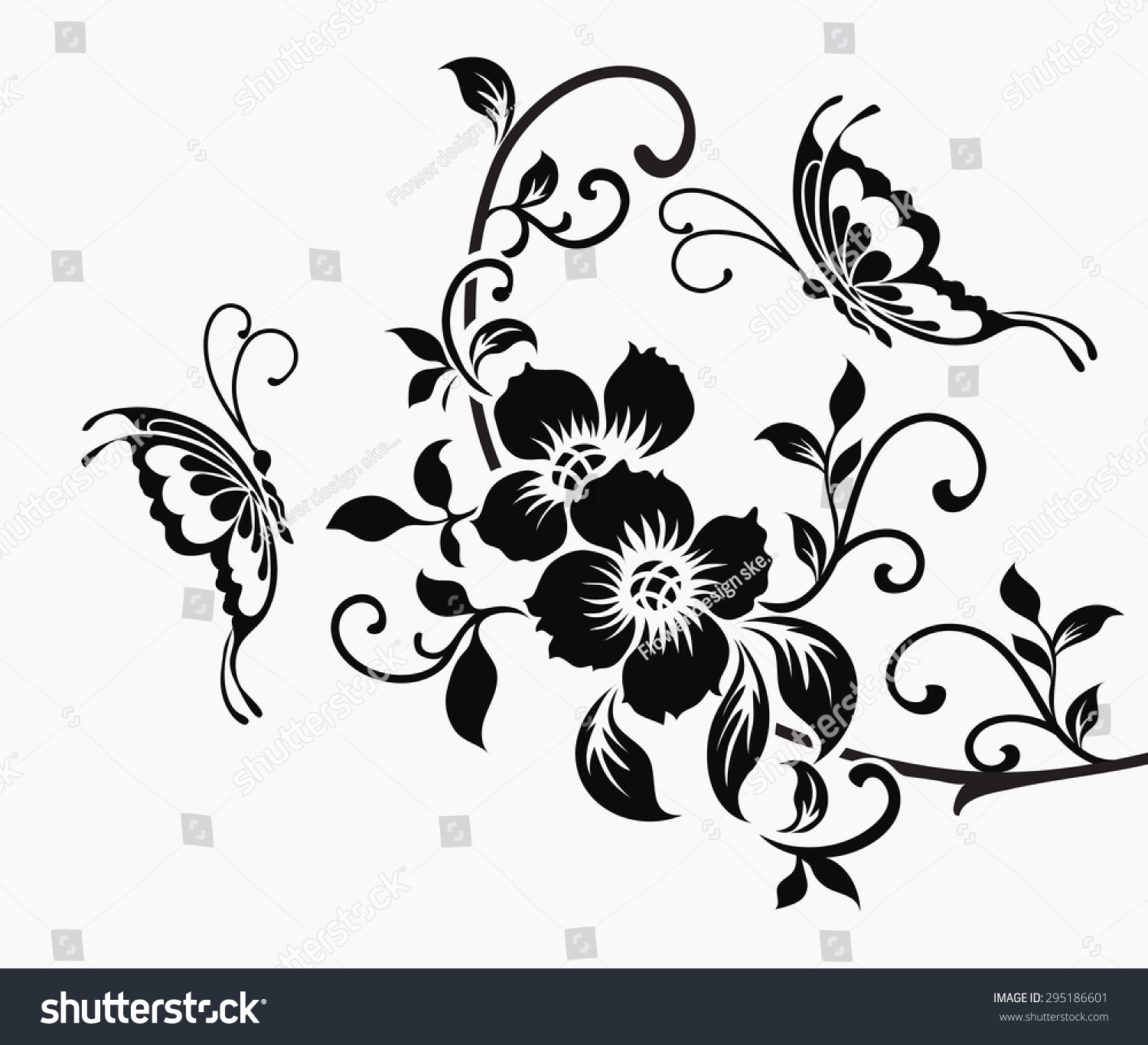 flower motif clip art - photo #40