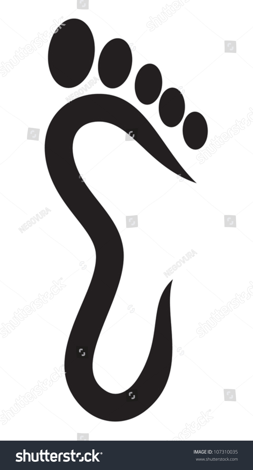 foot-symbol-stock-vector-illustration-107310035-shutterstock