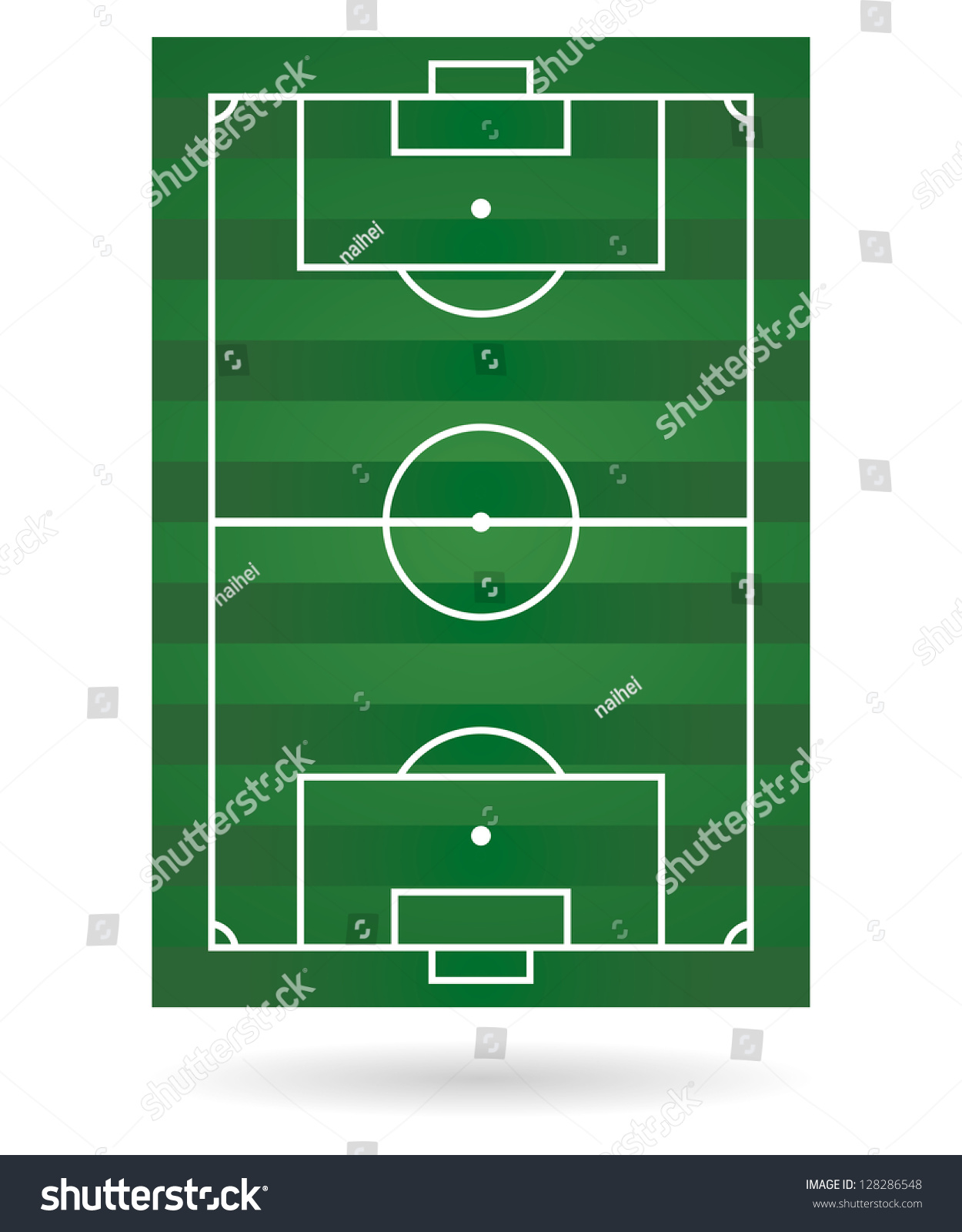 Football Field Background. Vector. - 128286548 : Shutterstock