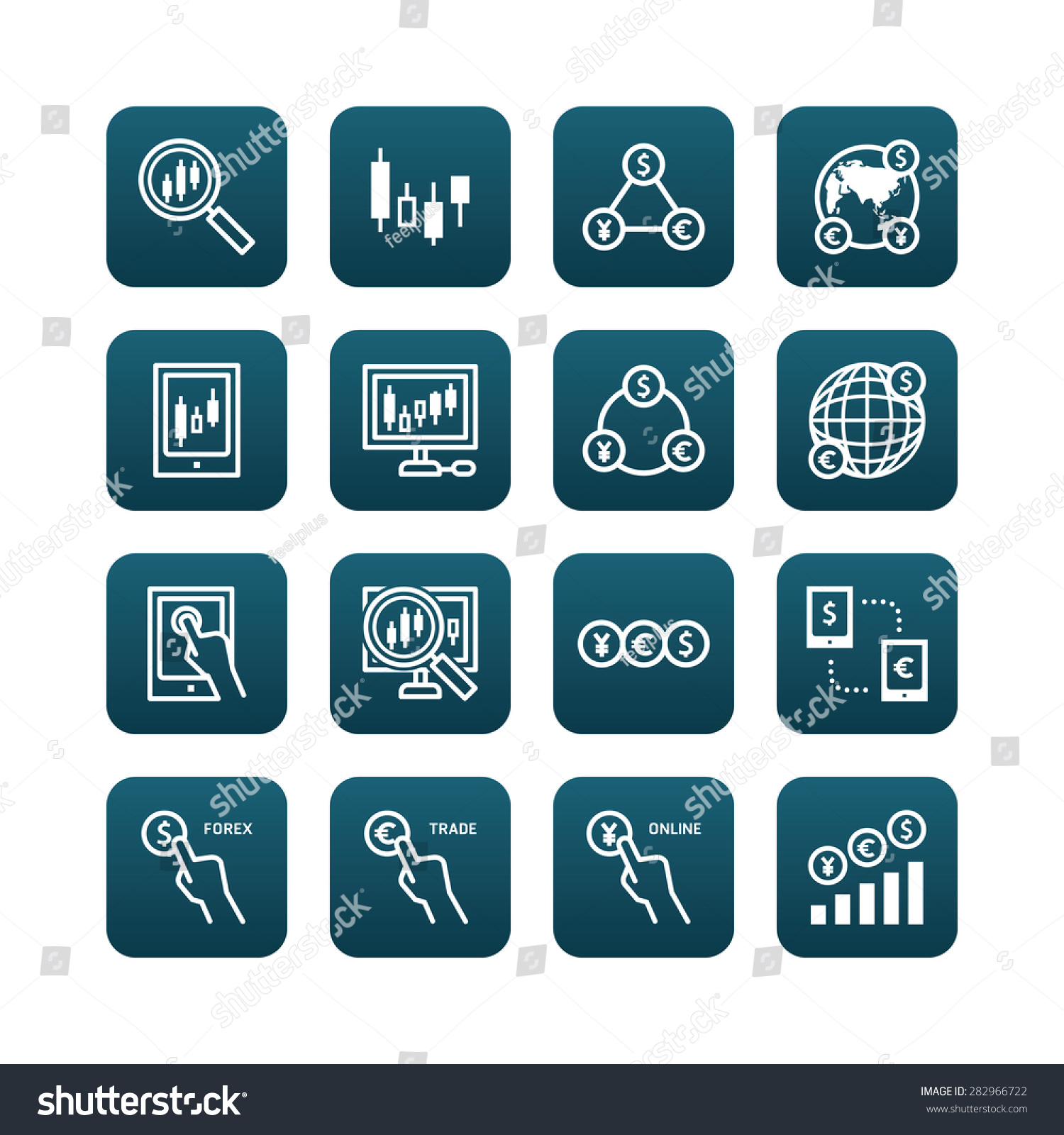 Forex vector icon