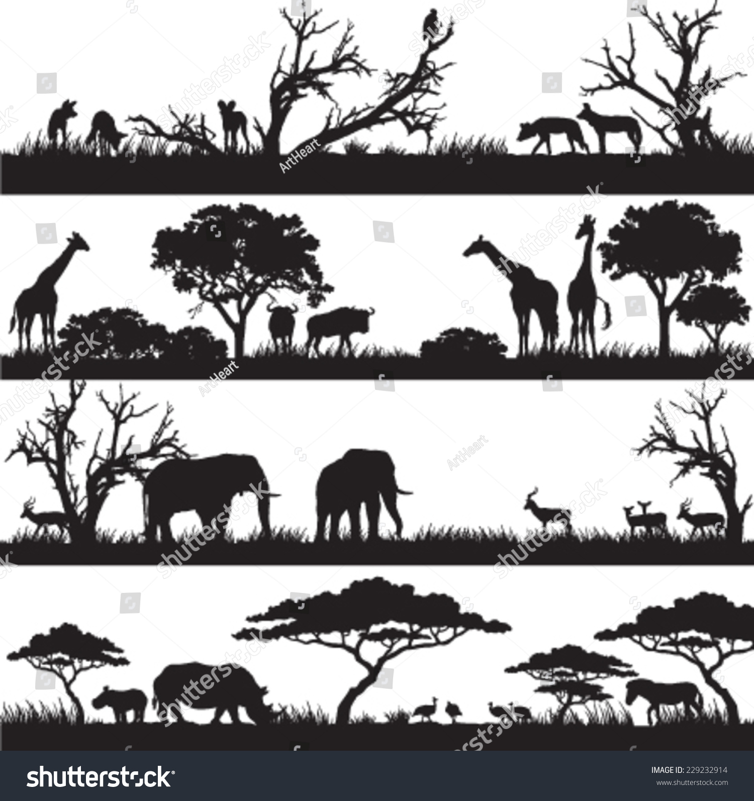 africa animal clipart - photo #43