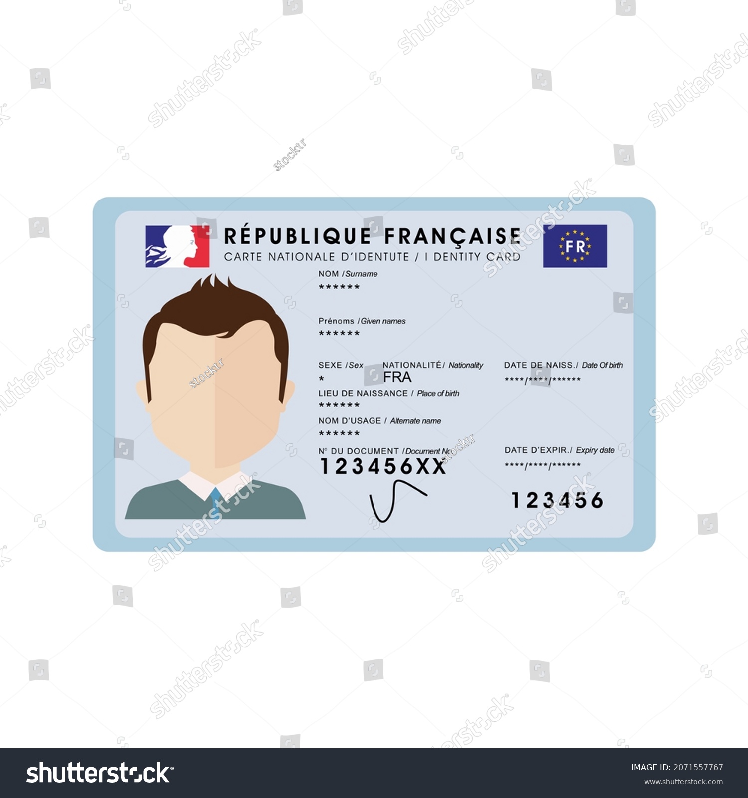 Cartes D Identit Images Photos Et Images Vectorielles De