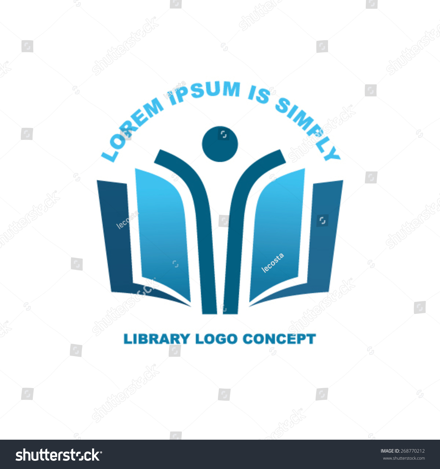 stock vector free education logo concept 268770212