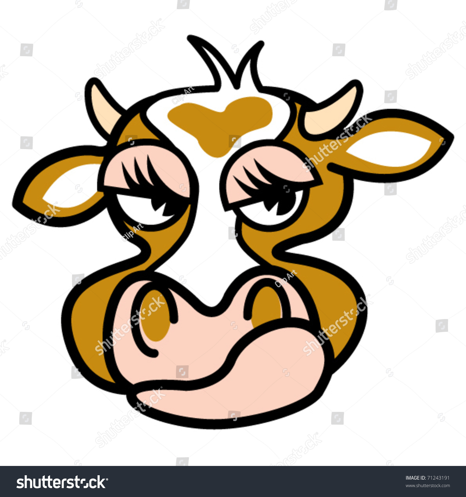 funny cow clip art - photo #47