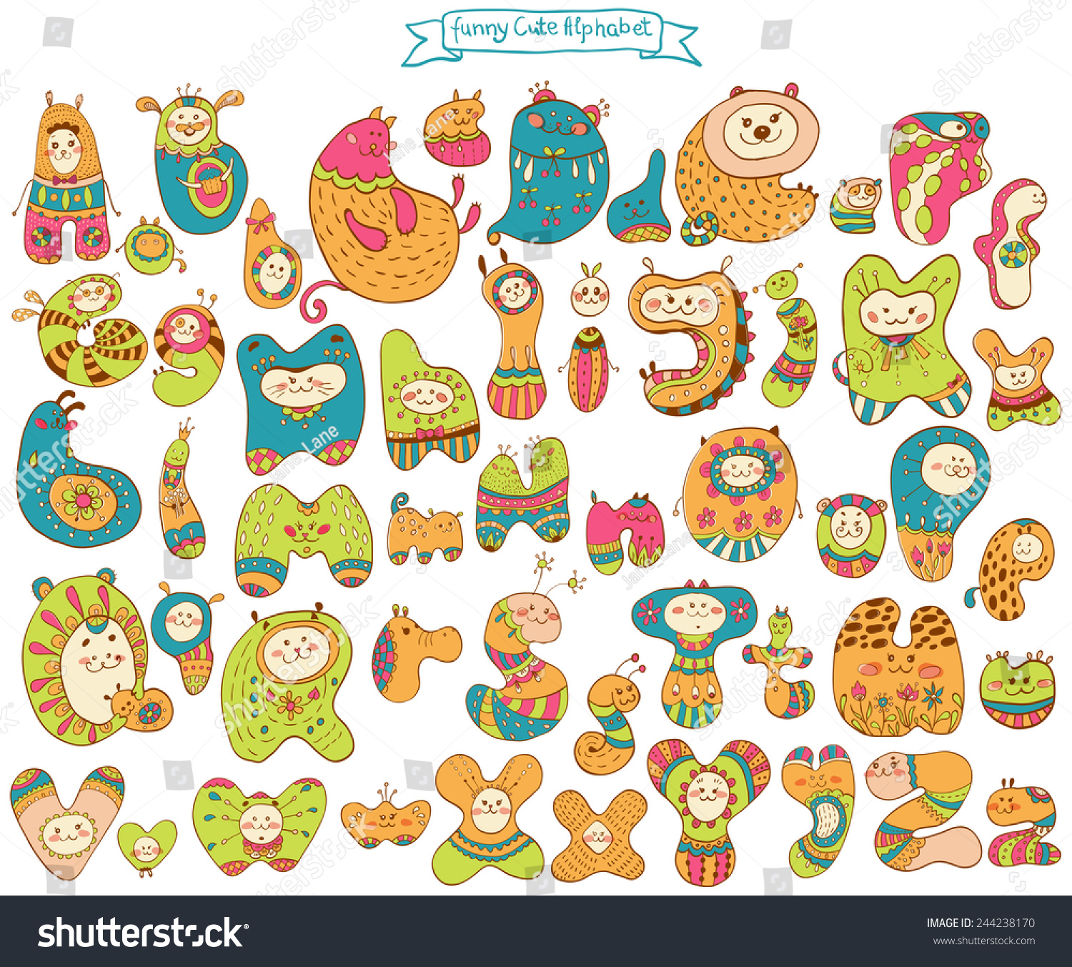 animal letters clipart - photo #26