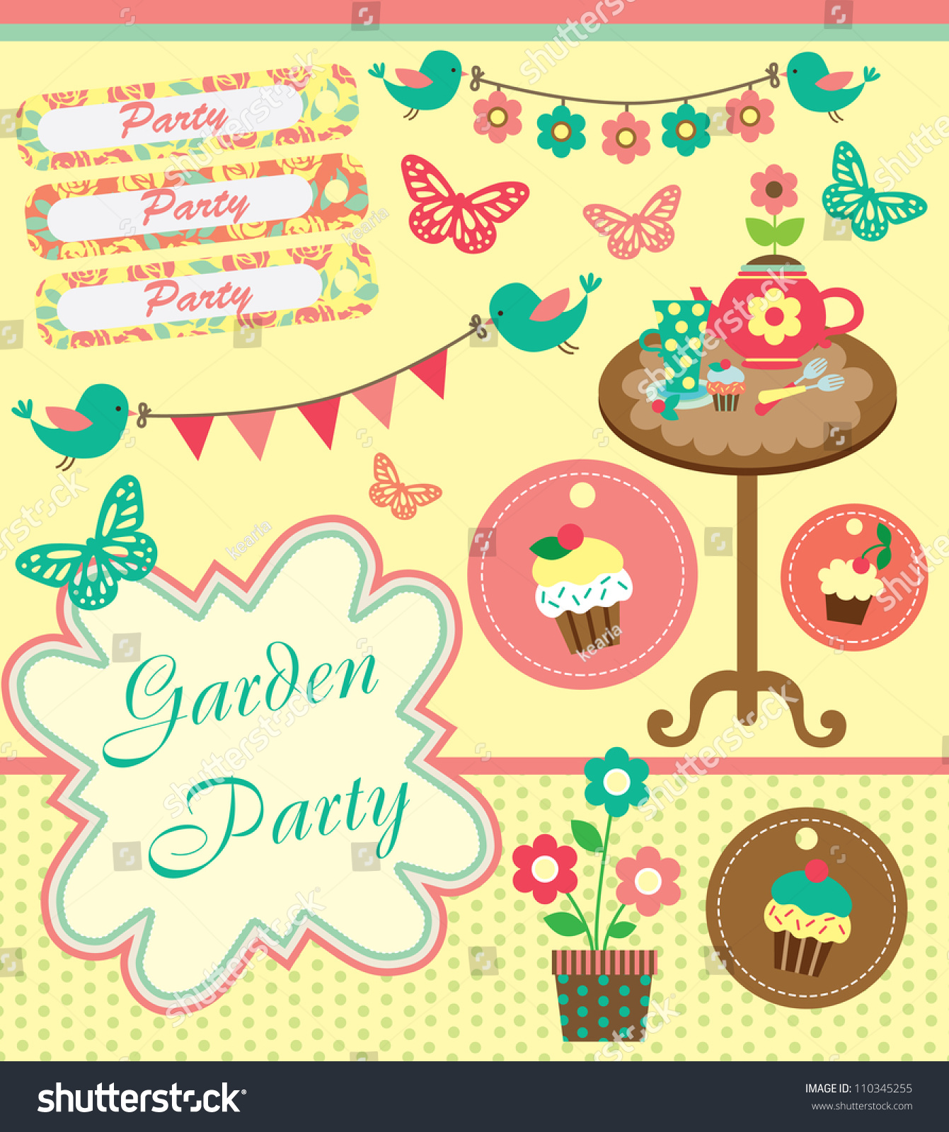 clipart garden party - photo #13