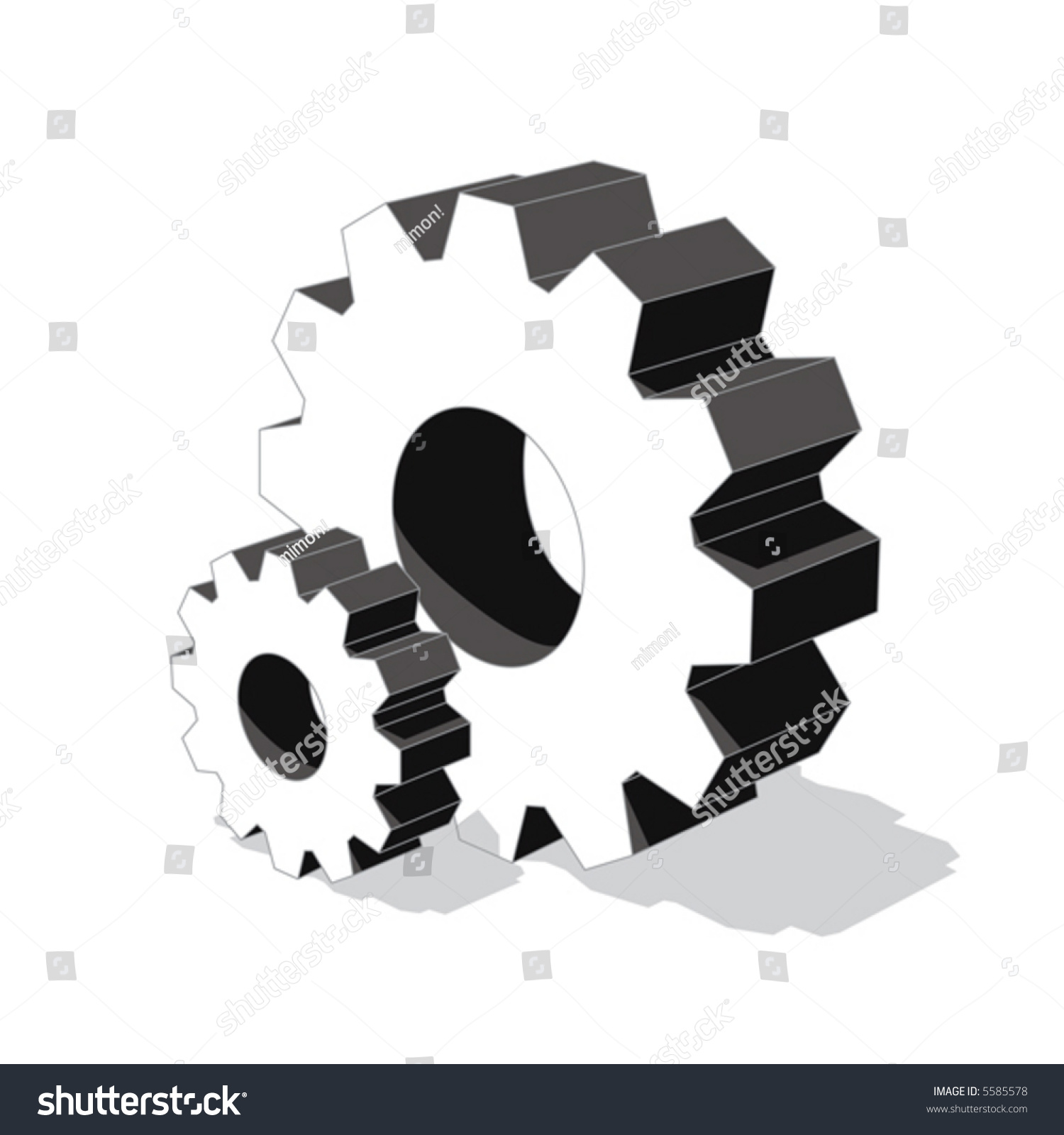 Gear (Vector) - 5585578 : Shutterstock