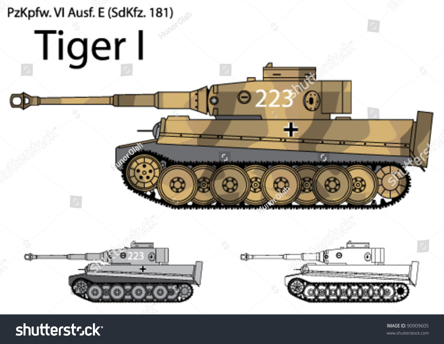 tiger tank clip art - photo #2