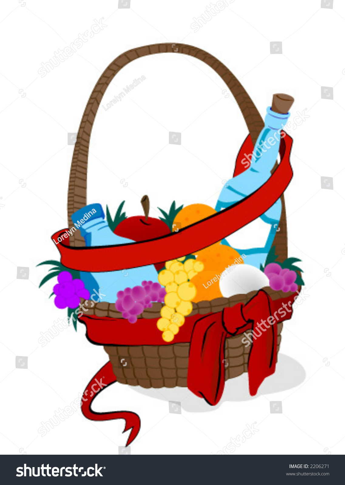 clipart gift baskets - photo #25