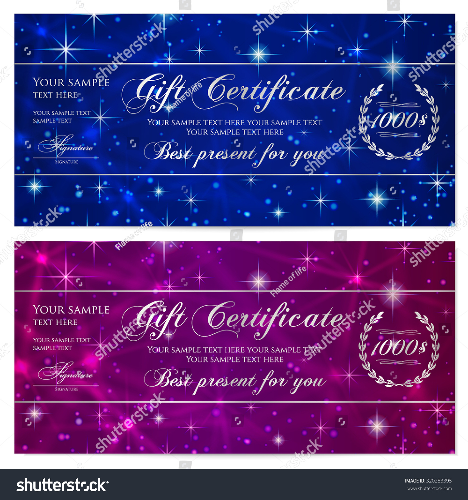 Bonus card coupons