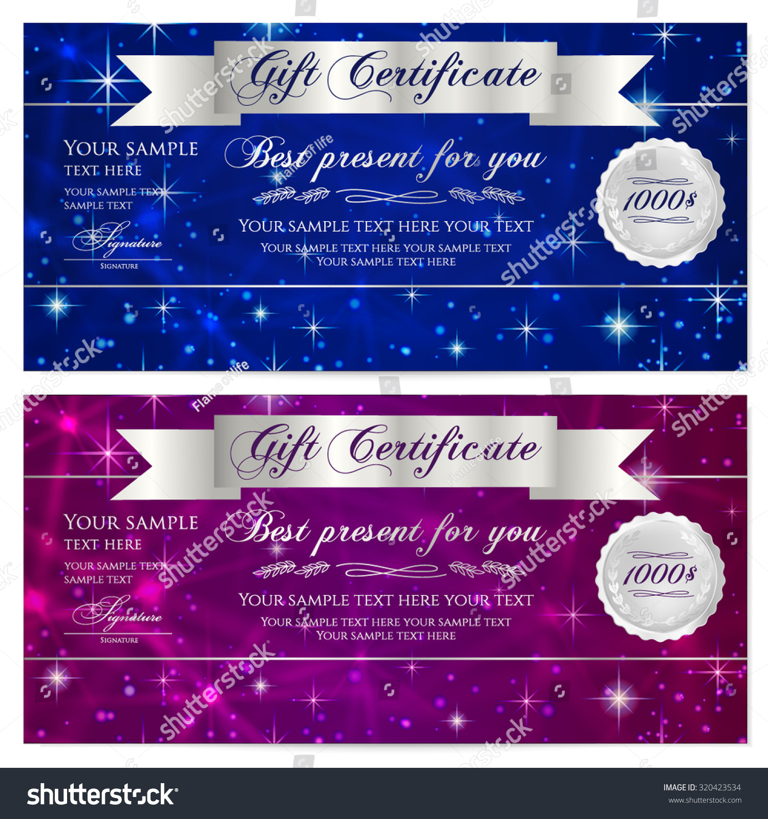 reward card templates