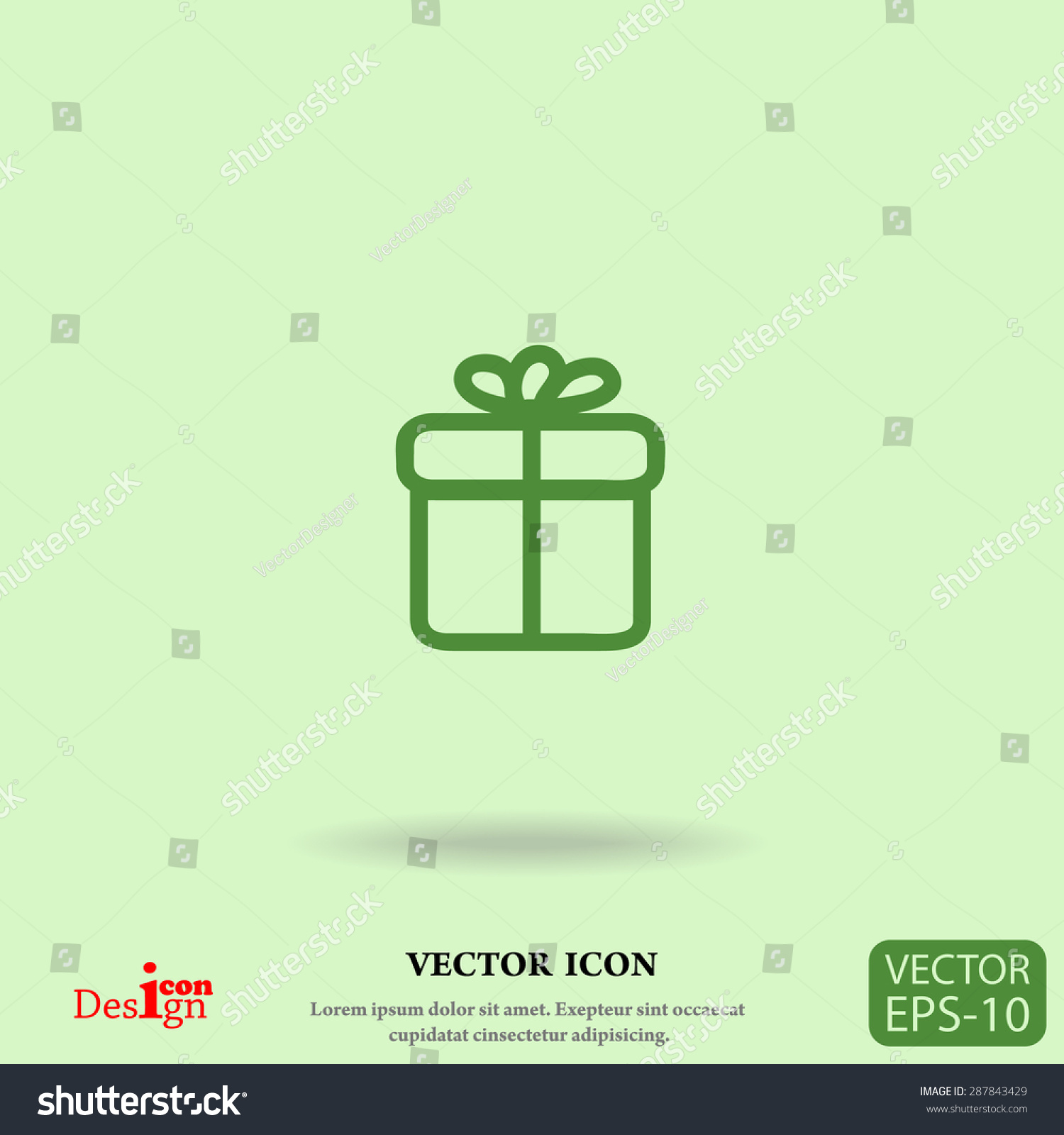 gift vector icon gift vector icon