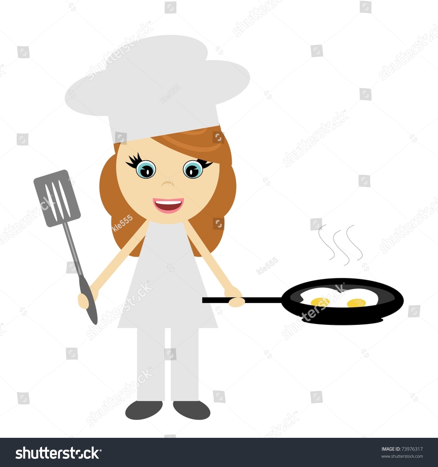 clipart girl cooking - photo #22