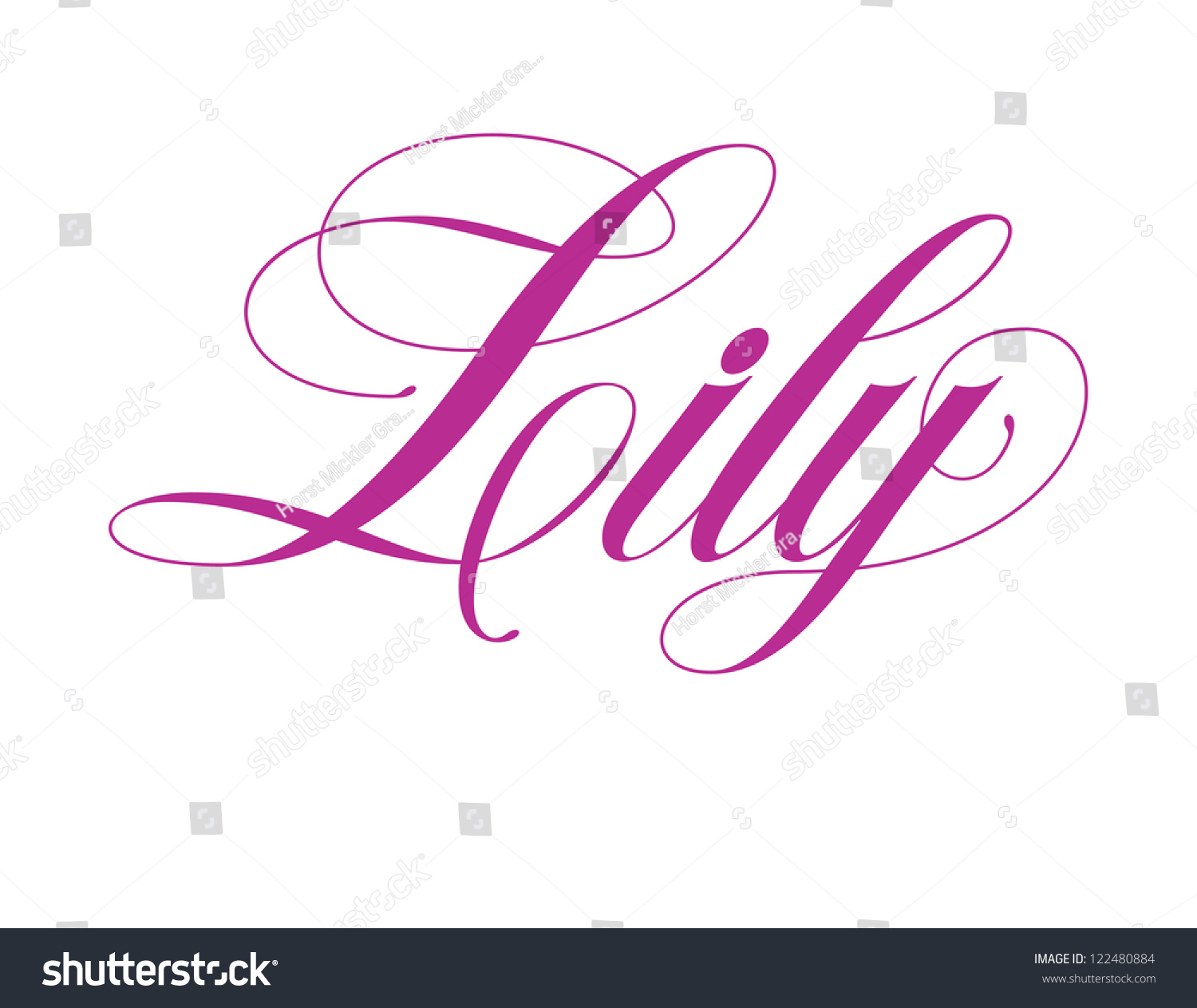 girl-s-name-elegant-vector-lettering-series-lily-122480884