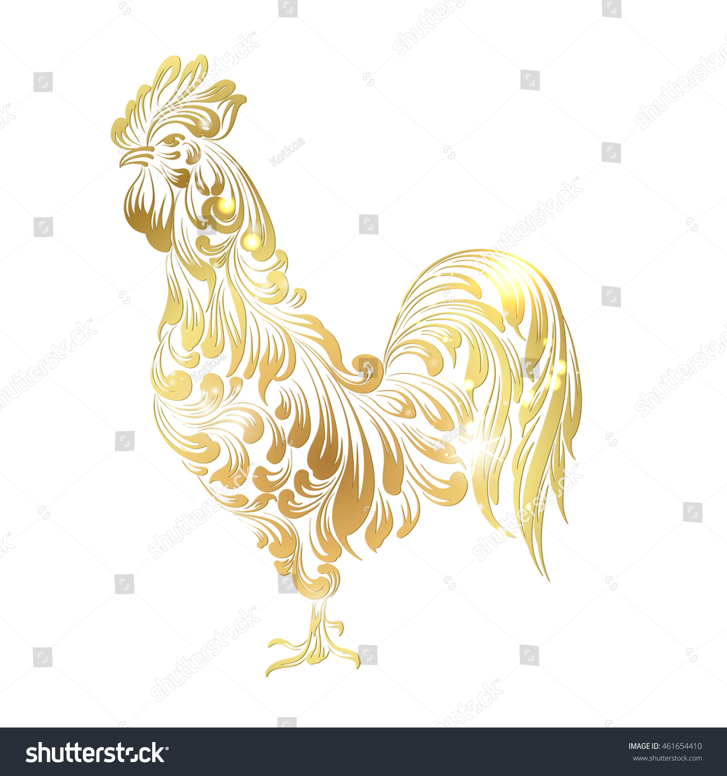 Golden Cock 75