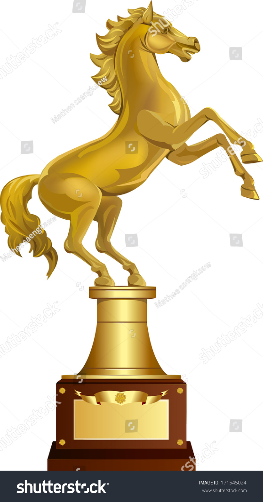 horse trophy clipart - photo #2