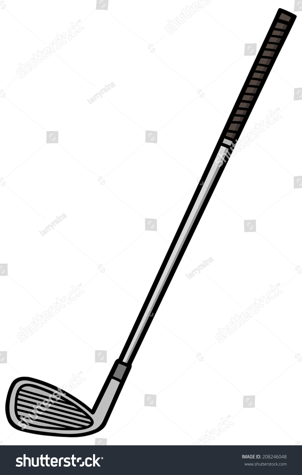 Golf Club Stock Vector 208246048 - Shutterstock