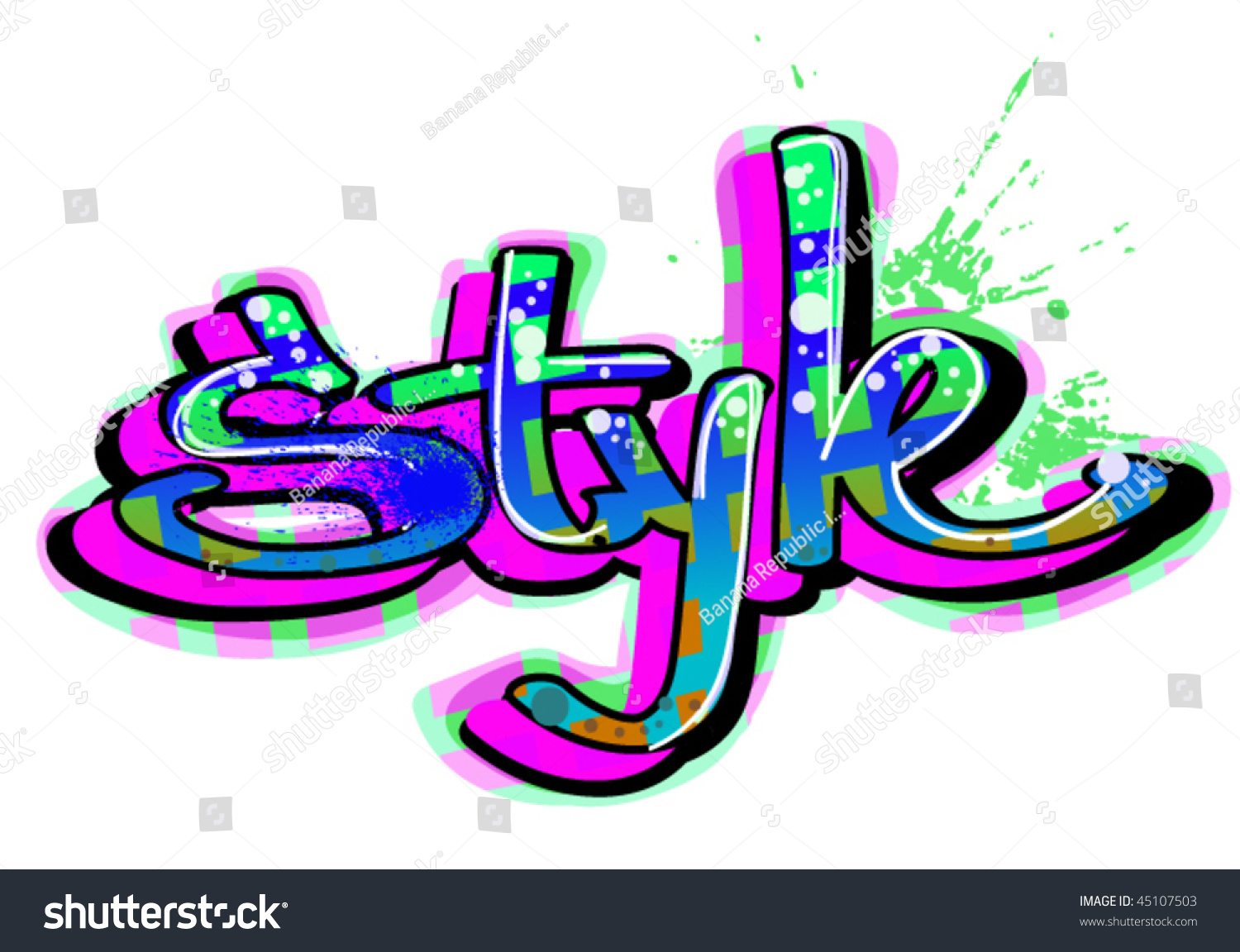 Graffiti Vector 45107503 Shutterstock Graffiti Vector 45107503 Shutterstock