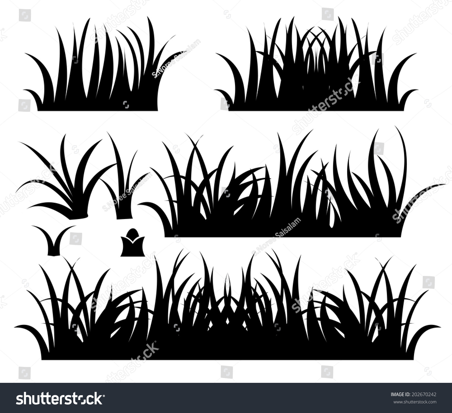 grass silhouette clip art free - photo #48