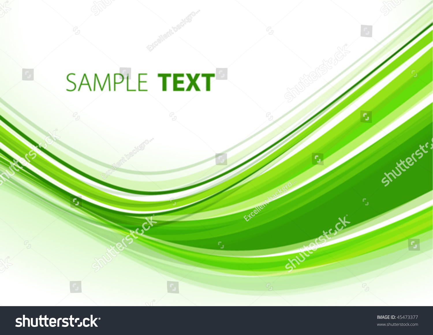 Green Abstract Background. Vector - 45473377 : Shutterstock