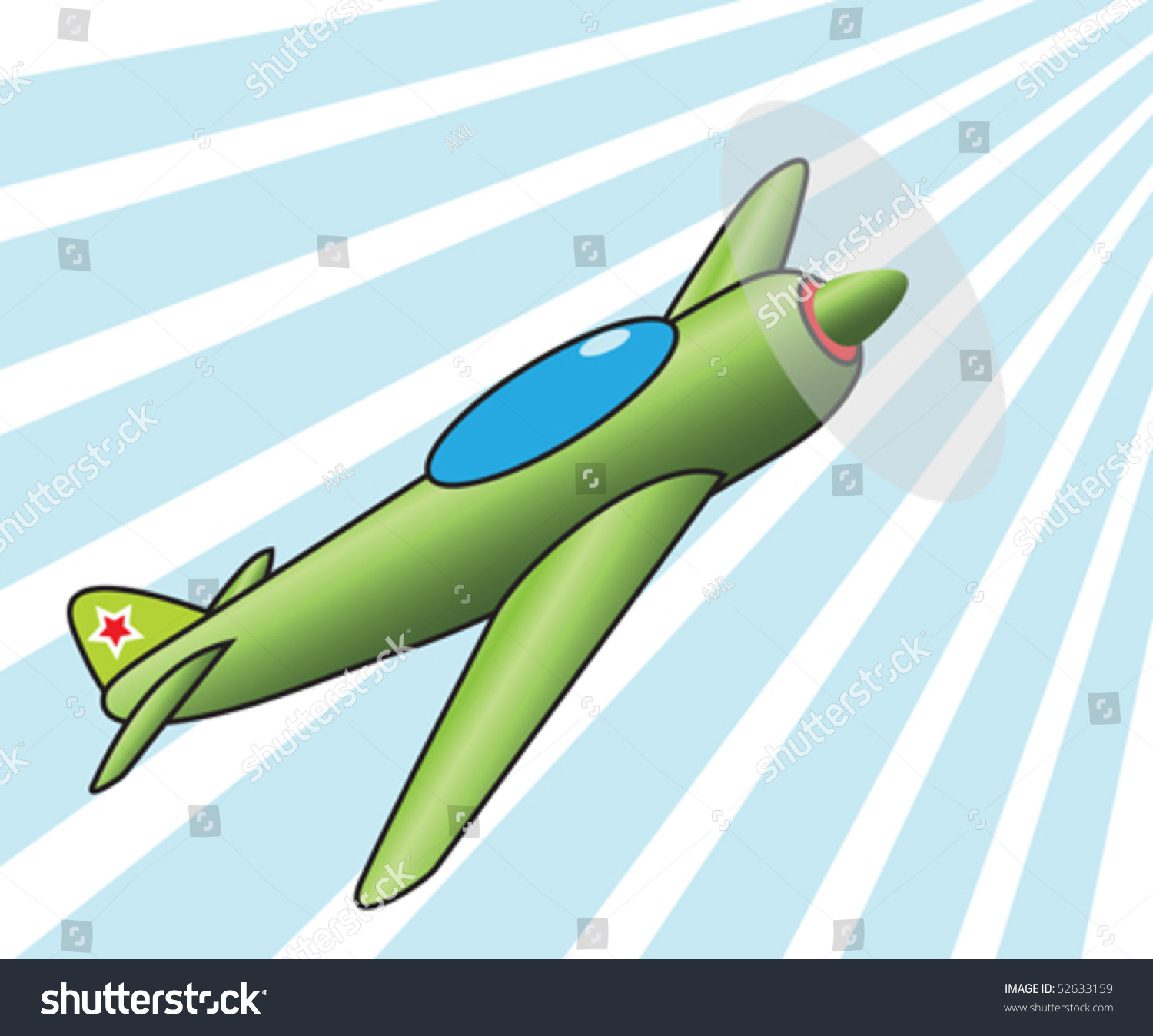 green plane clip art - photo #30