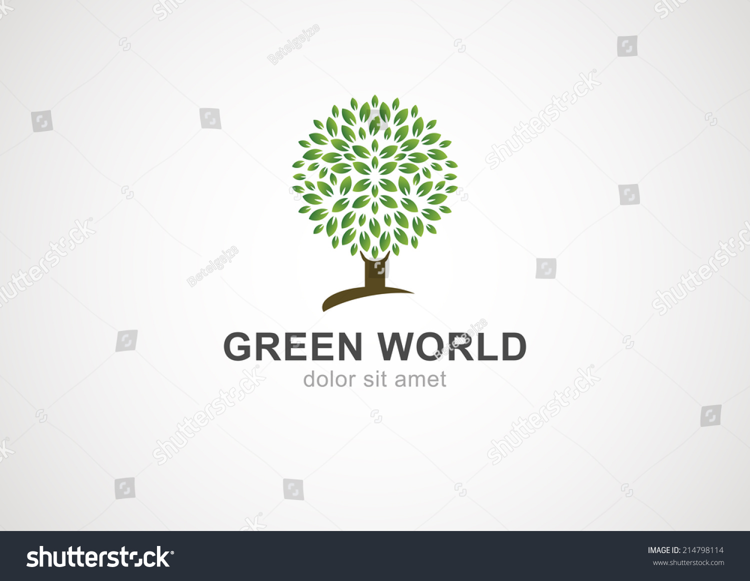 Green Circle Tree Vector Logo Design Template Garden Or Ecology Icon 214798114 Shutterstock Green Circle Tree Vector Logo Design Stock Vector 235140895