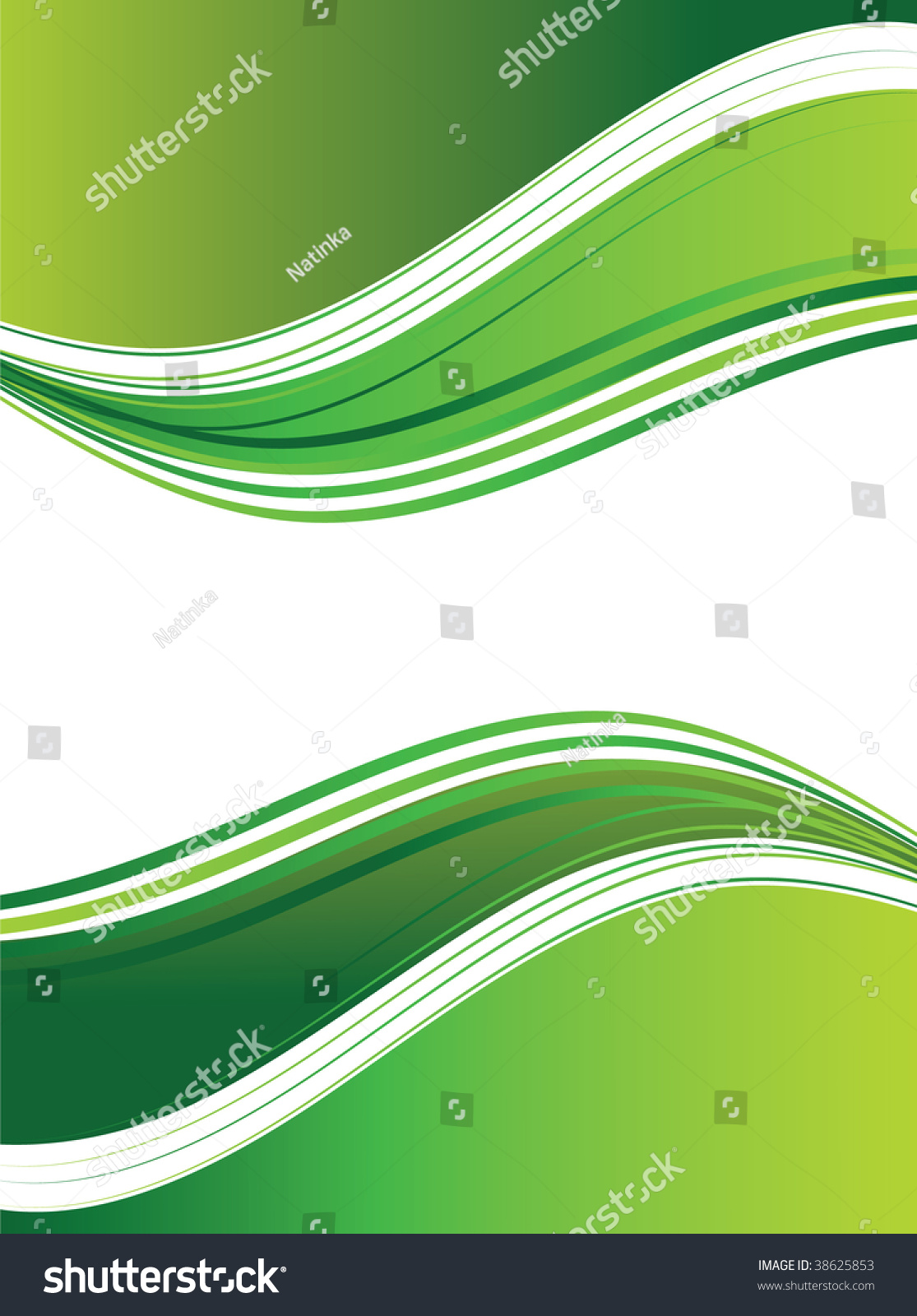 Green Curve Frame Stock Vector Illustration 38625853 : Shutterstock