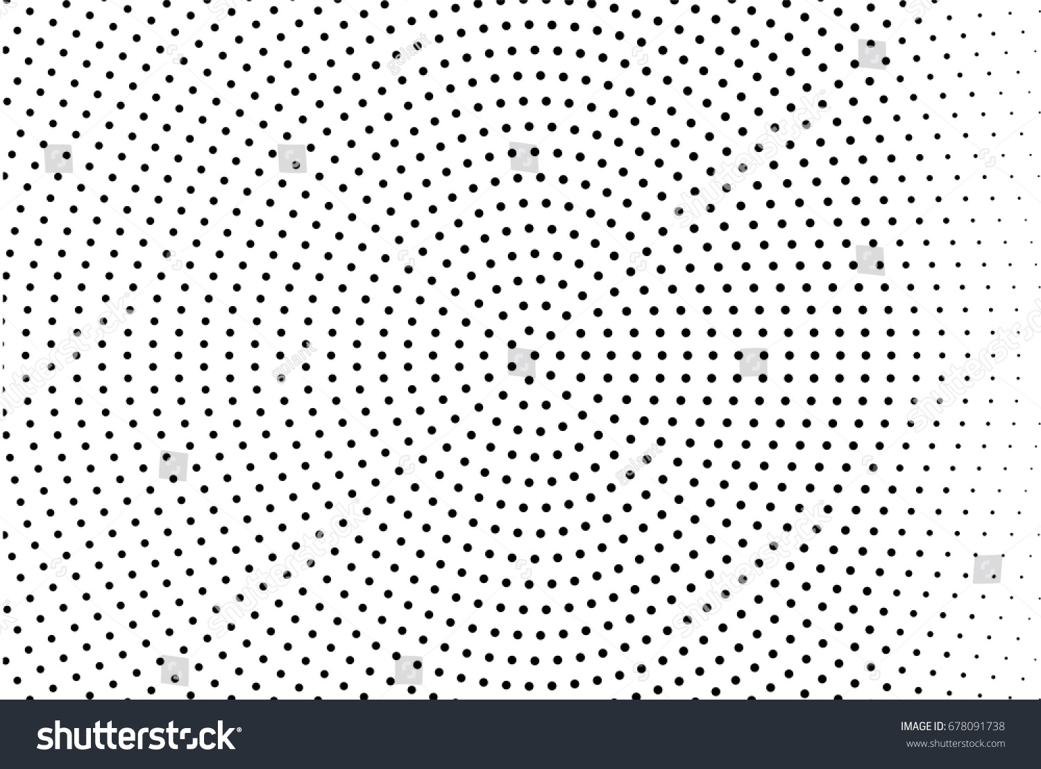 Halftone Pattern Comic Background Dotted Retro Stock Vector Royalty