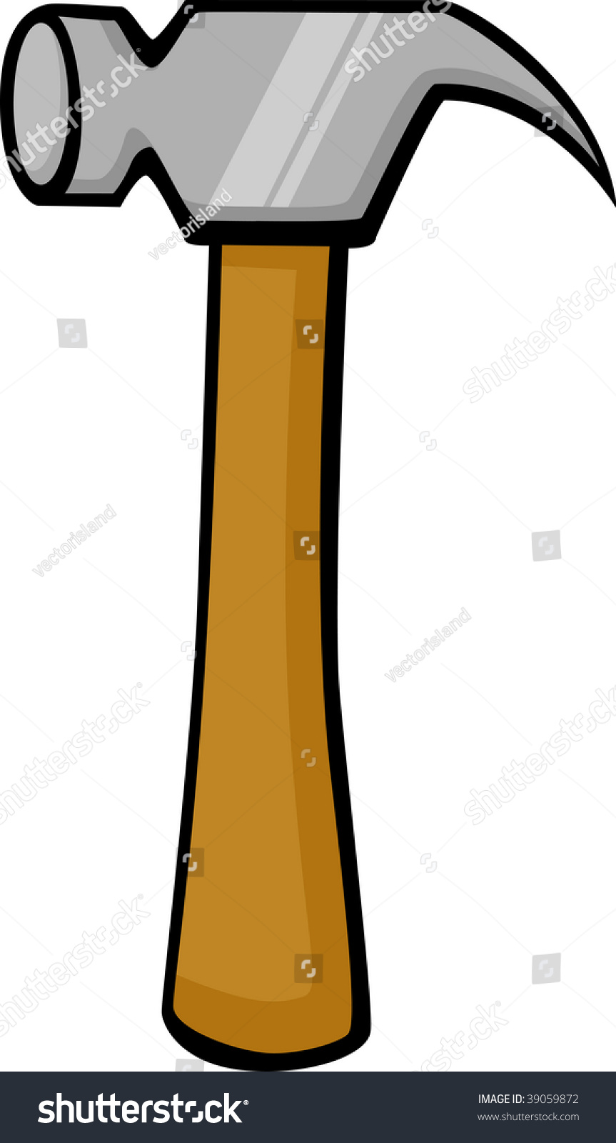 Hammer Stock Vector 39059872 - Shutterstock