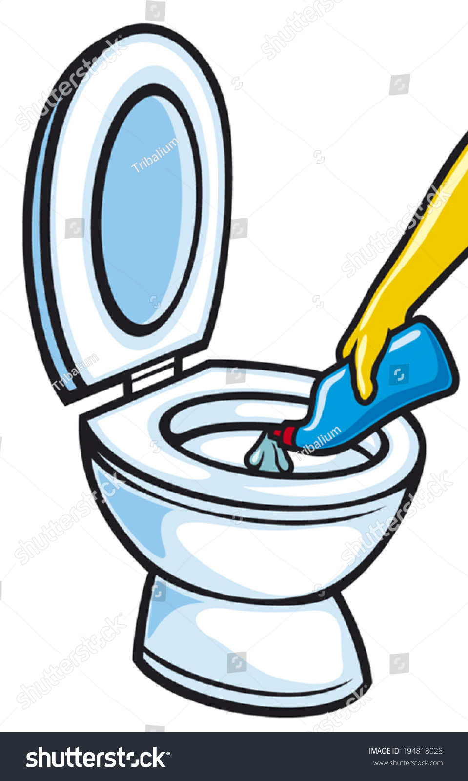 toilet cleaning clipart - photo #19