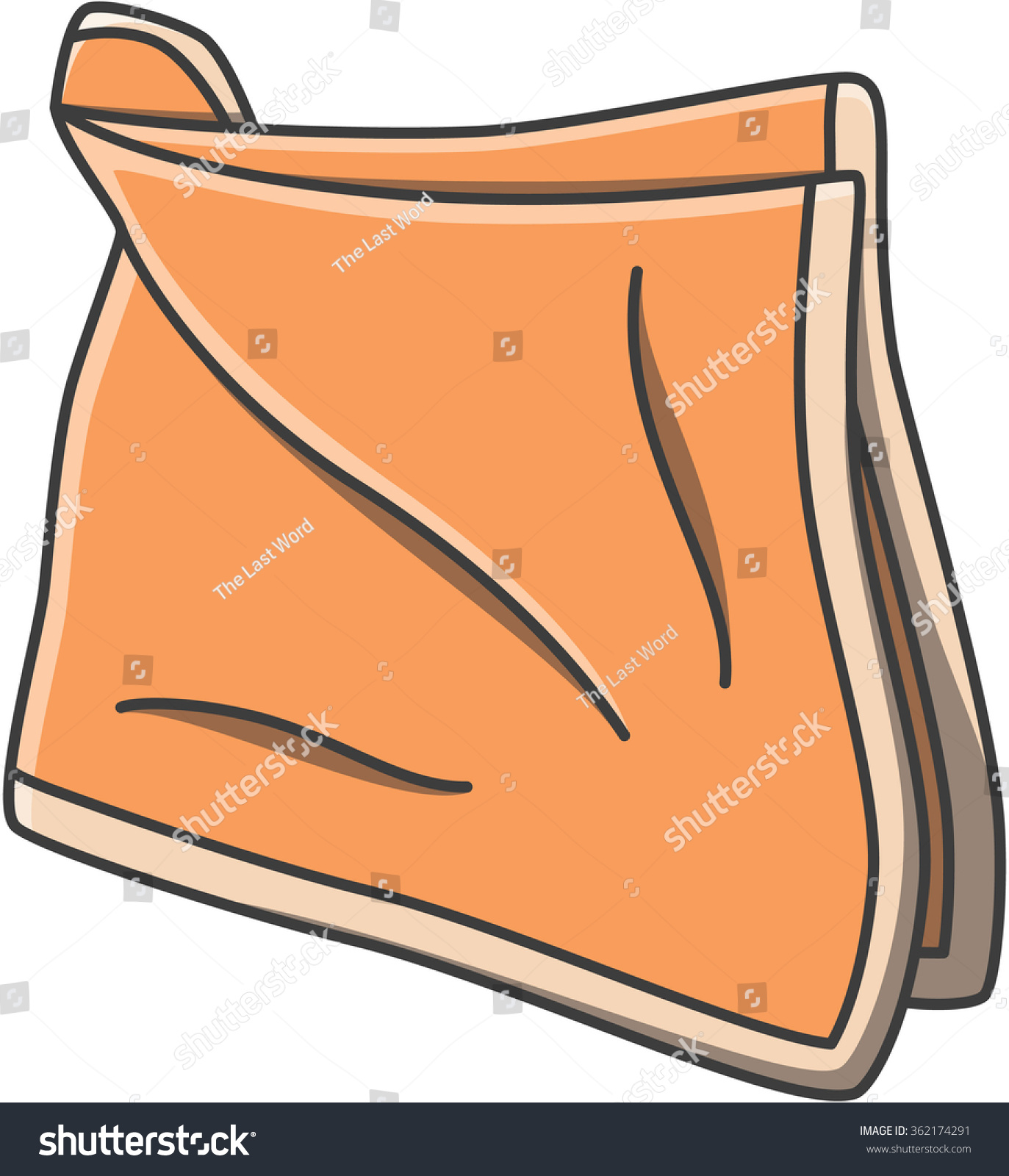 Handkerchief Doodle Illustration Design 362174291 Shutterstock