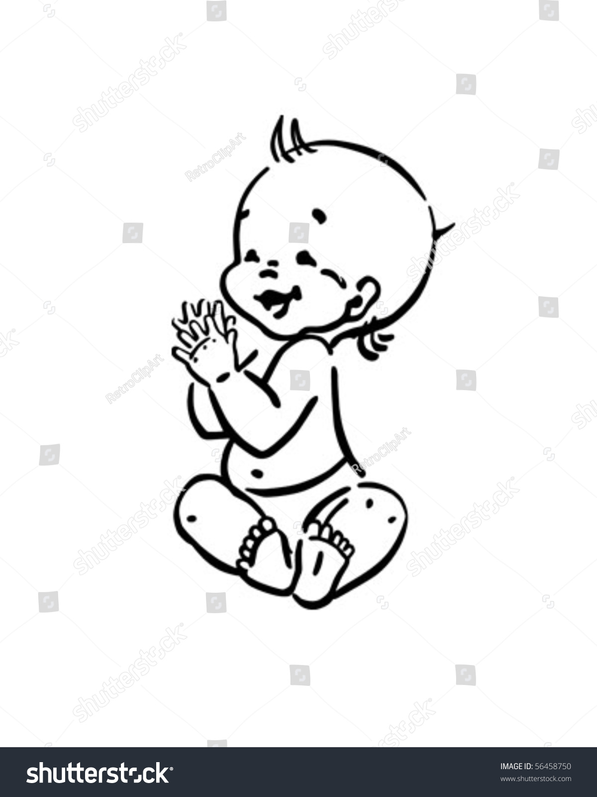 clip art of happy baby - photo #25