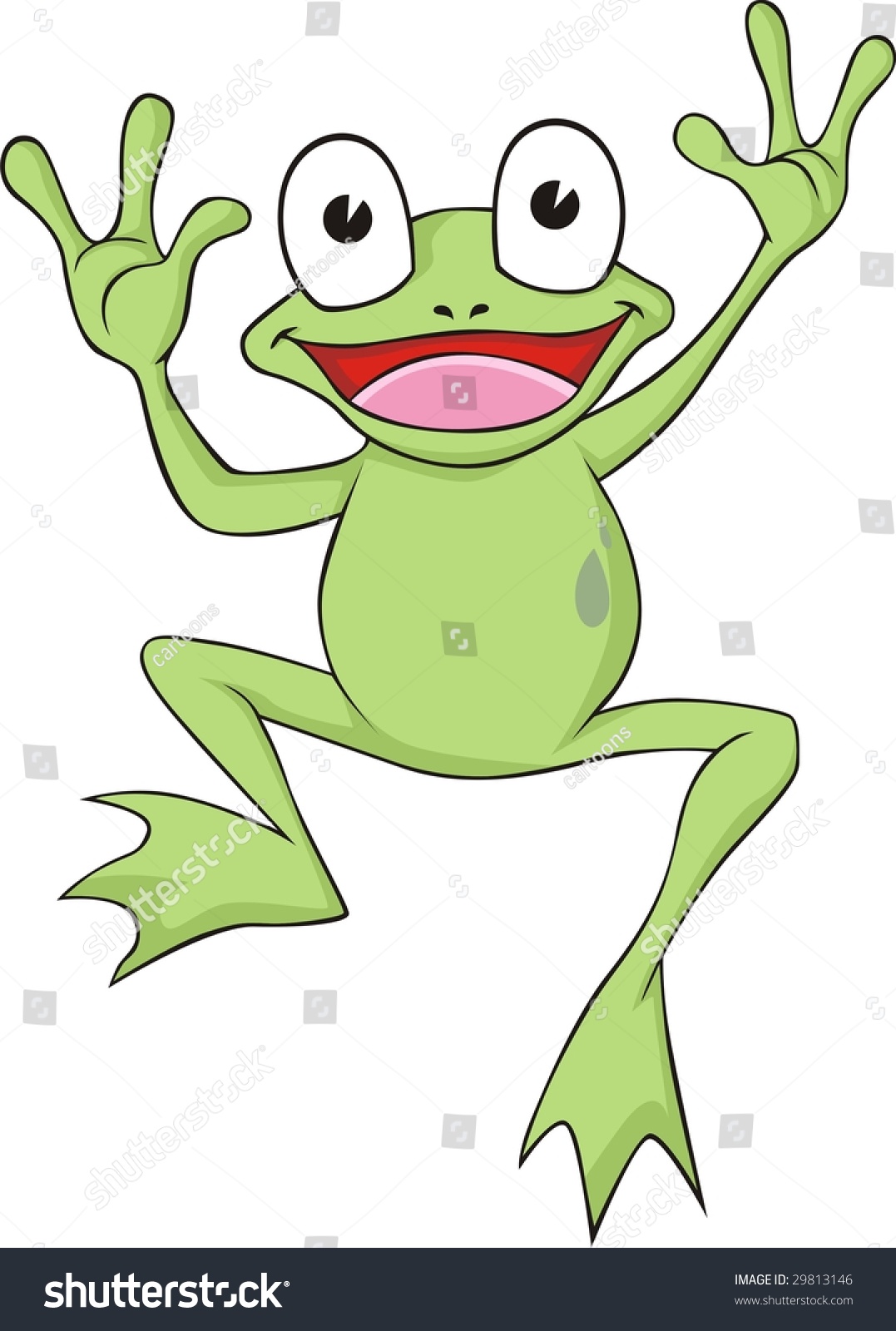 jumping frog clipart - photo #39