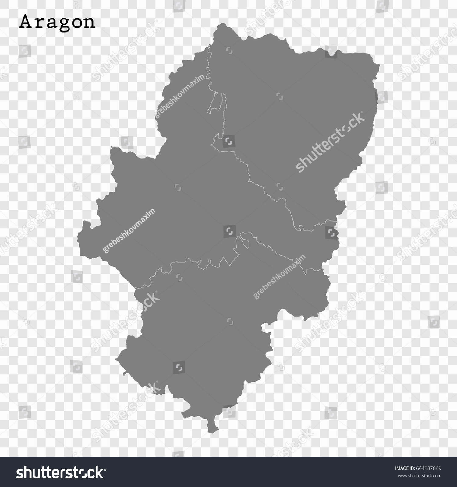 Map Of Aragon Images Stock Photos Vectors Shutterstock