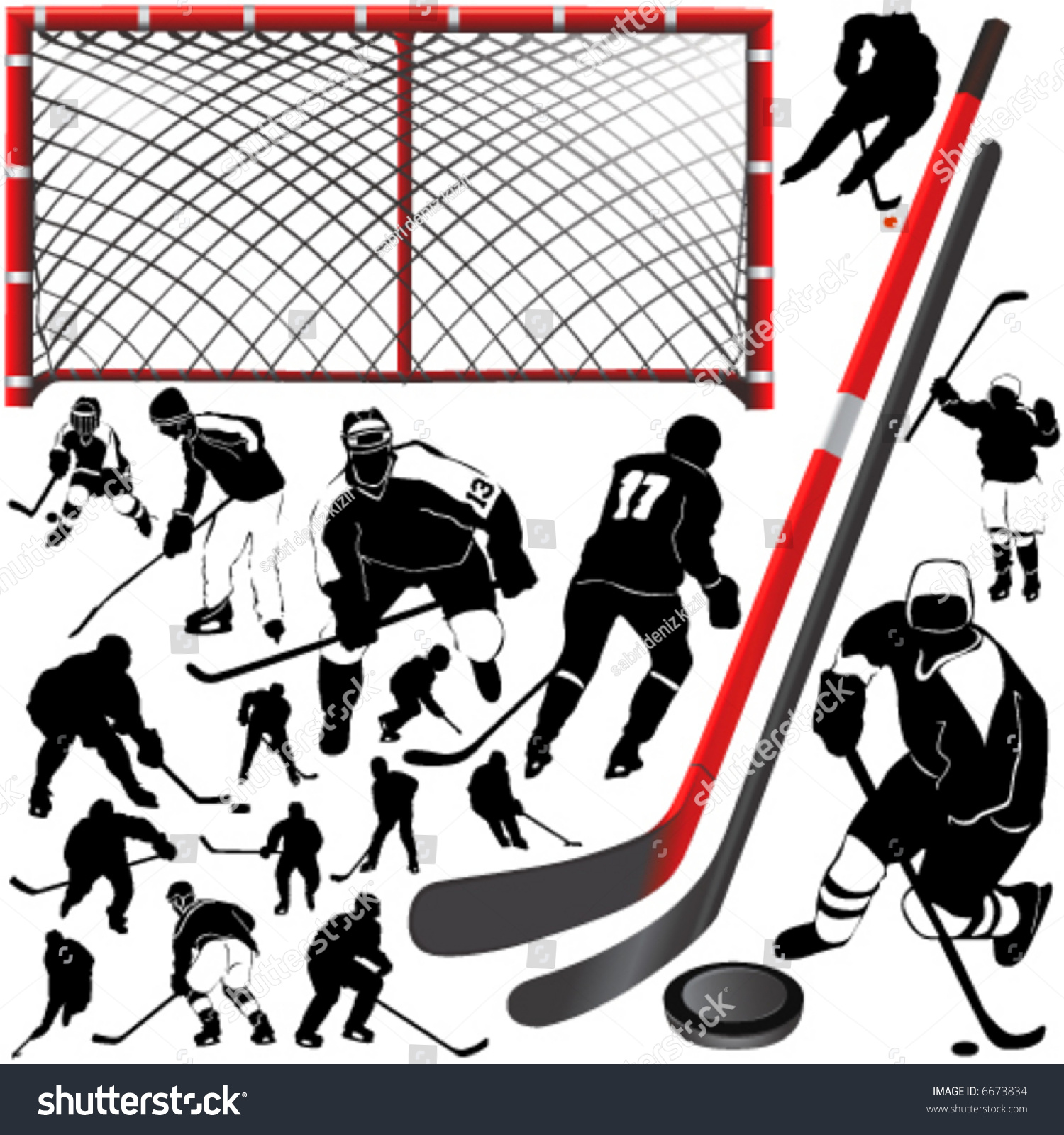 Hockey Vector 2 - 6673834 : Shutterstock