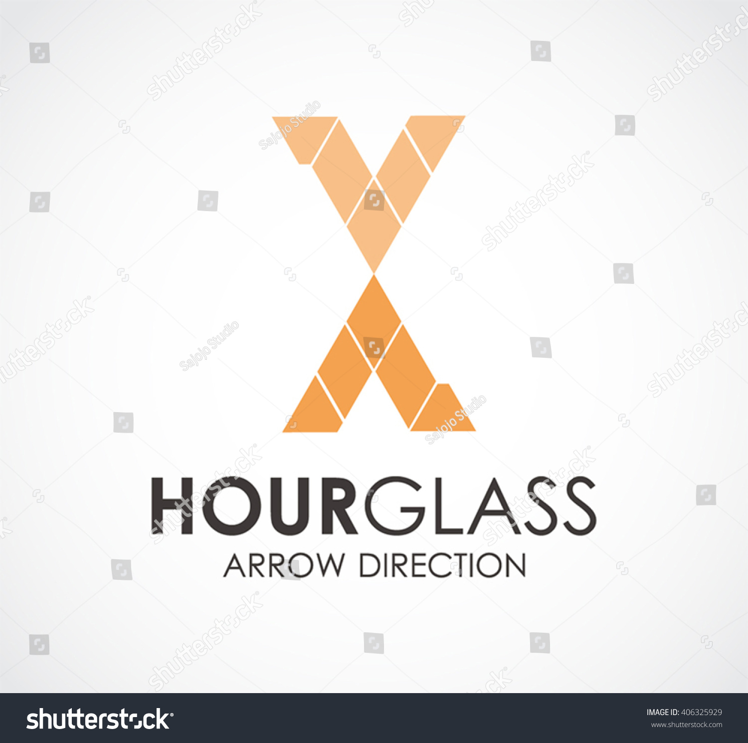 hourglass triangle