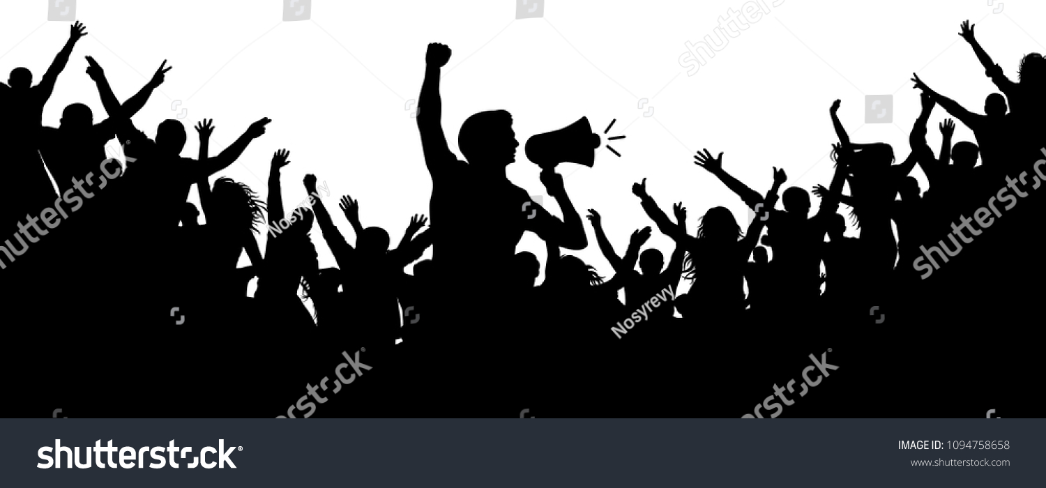 Protest Silhouette Images Stock Photos Vectors Shutterstock