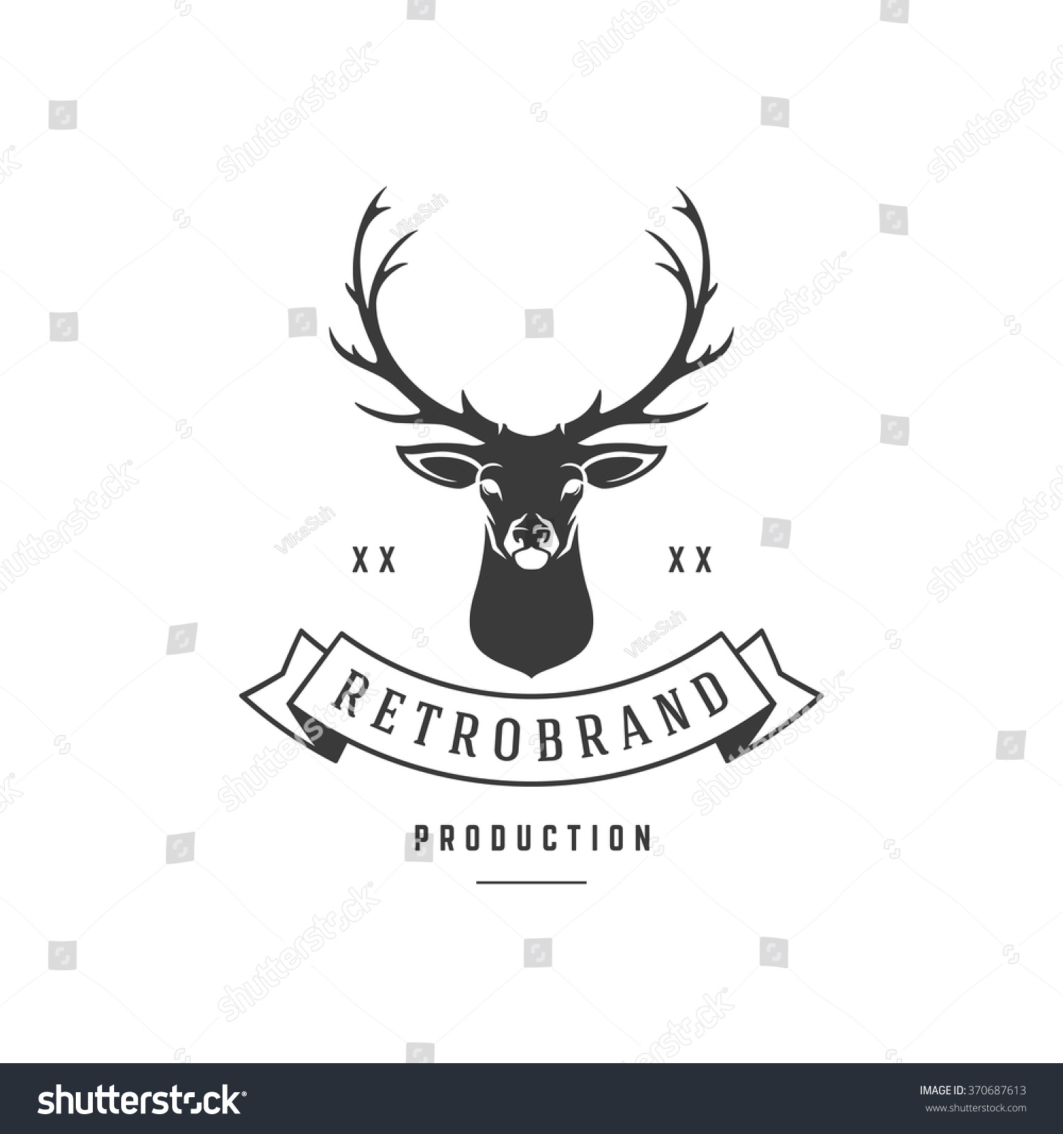 Deer Hunting Club Logos