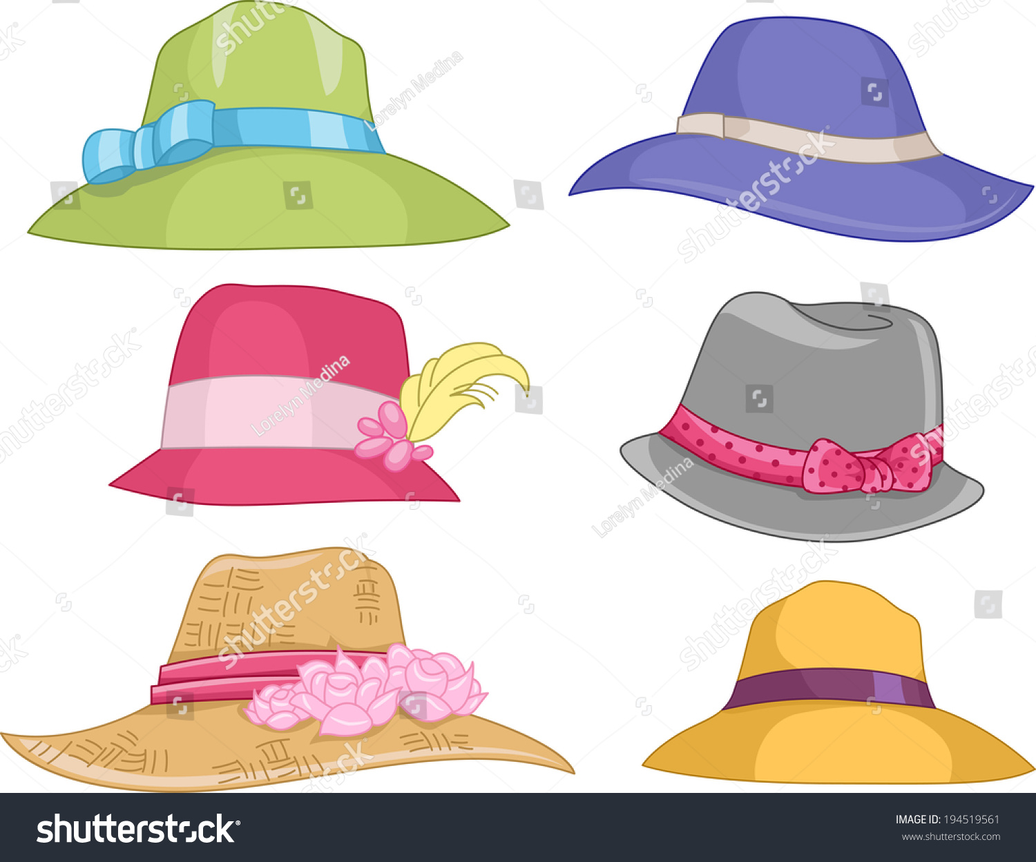 womens hat clipart - photo #30