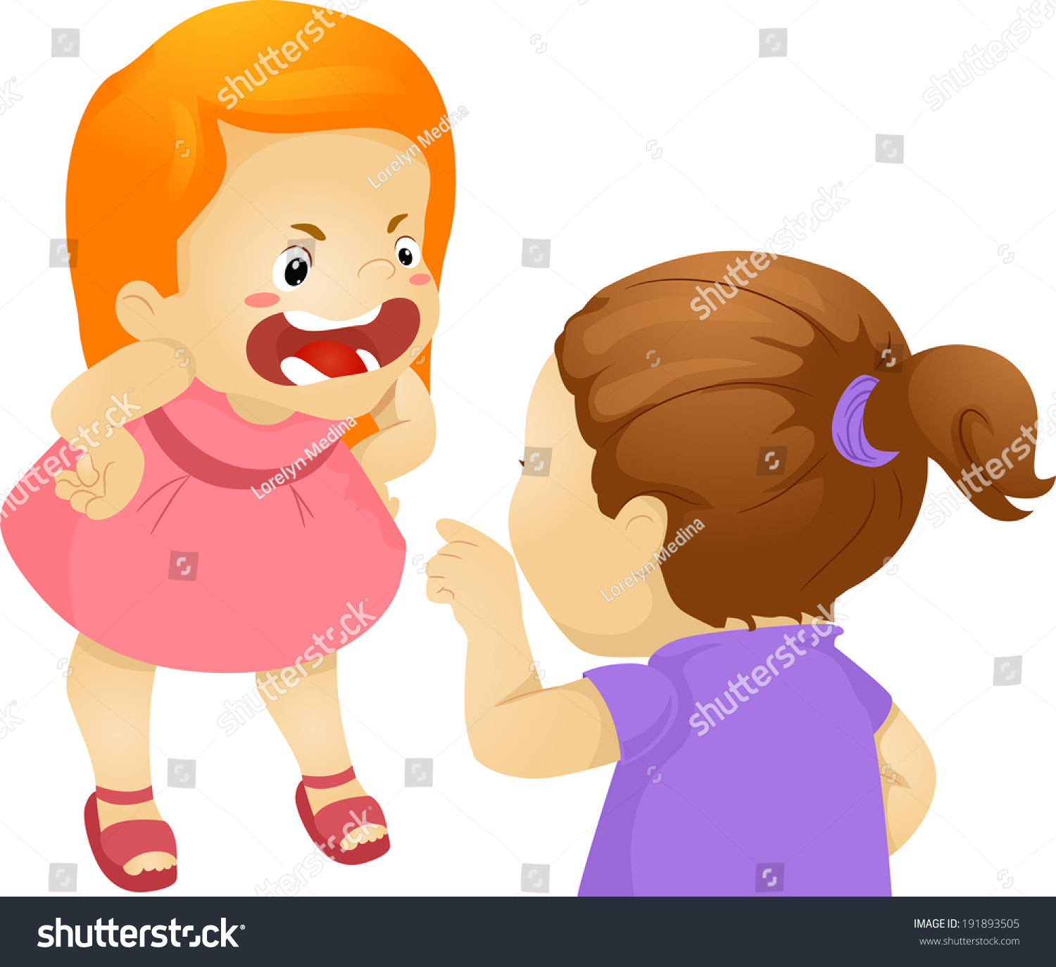 boy and girl fighting clipart - photo #11