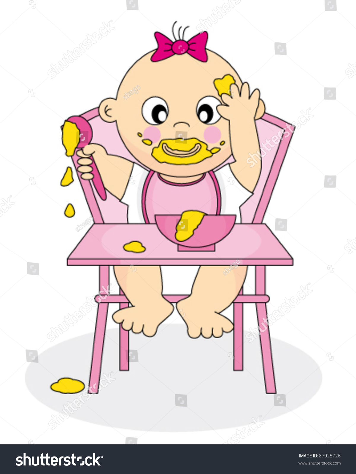 free clipart baby food - photo #24